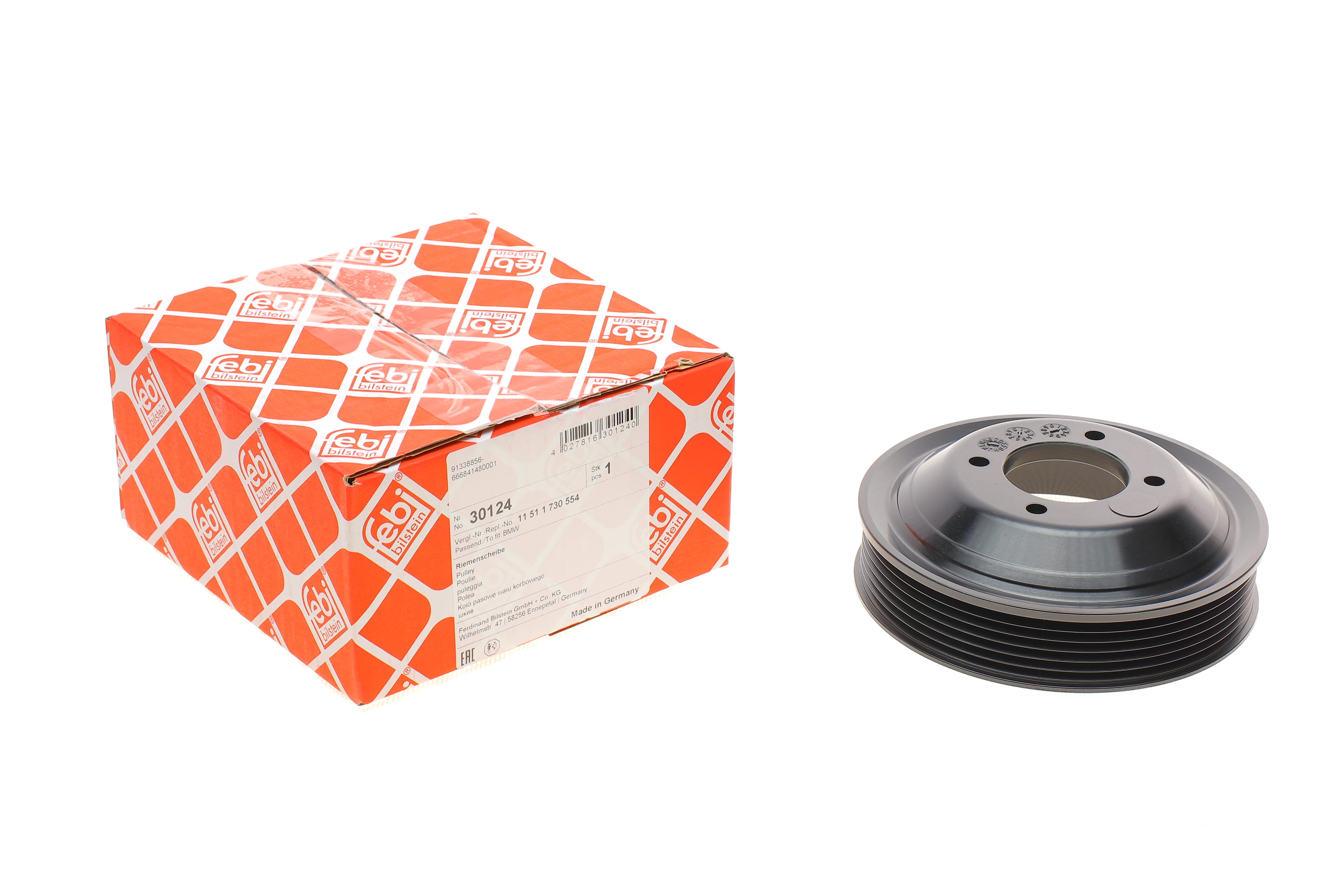 Product image of Шків помпи водяної BMW 3 (E36)/5 (E34/39) 2.0-2.8 90-03 (M50/M52)