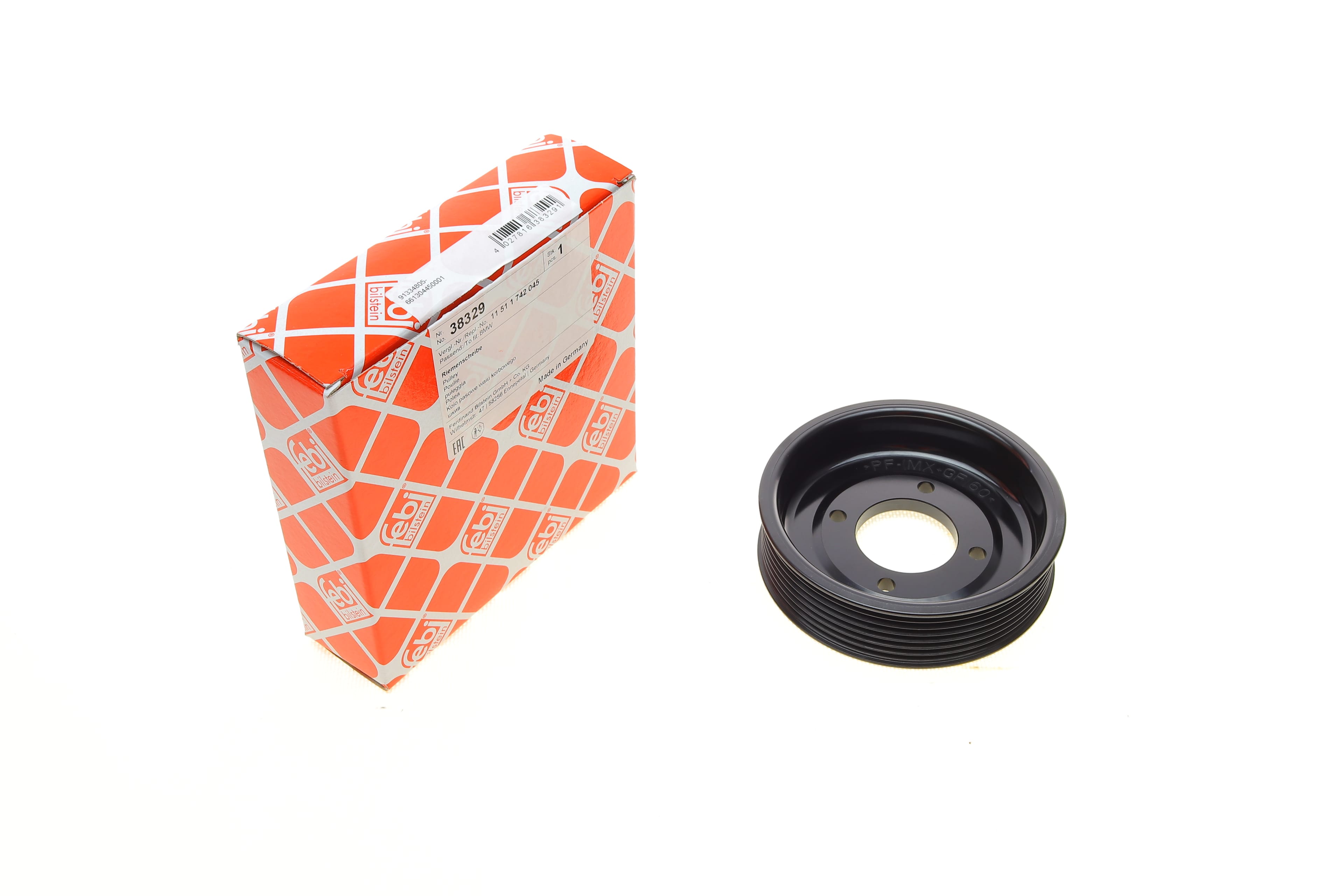 Product image of Шків помпи водяної BMW 5 (E39)/7 (E38) 95-04 (M62/m60)