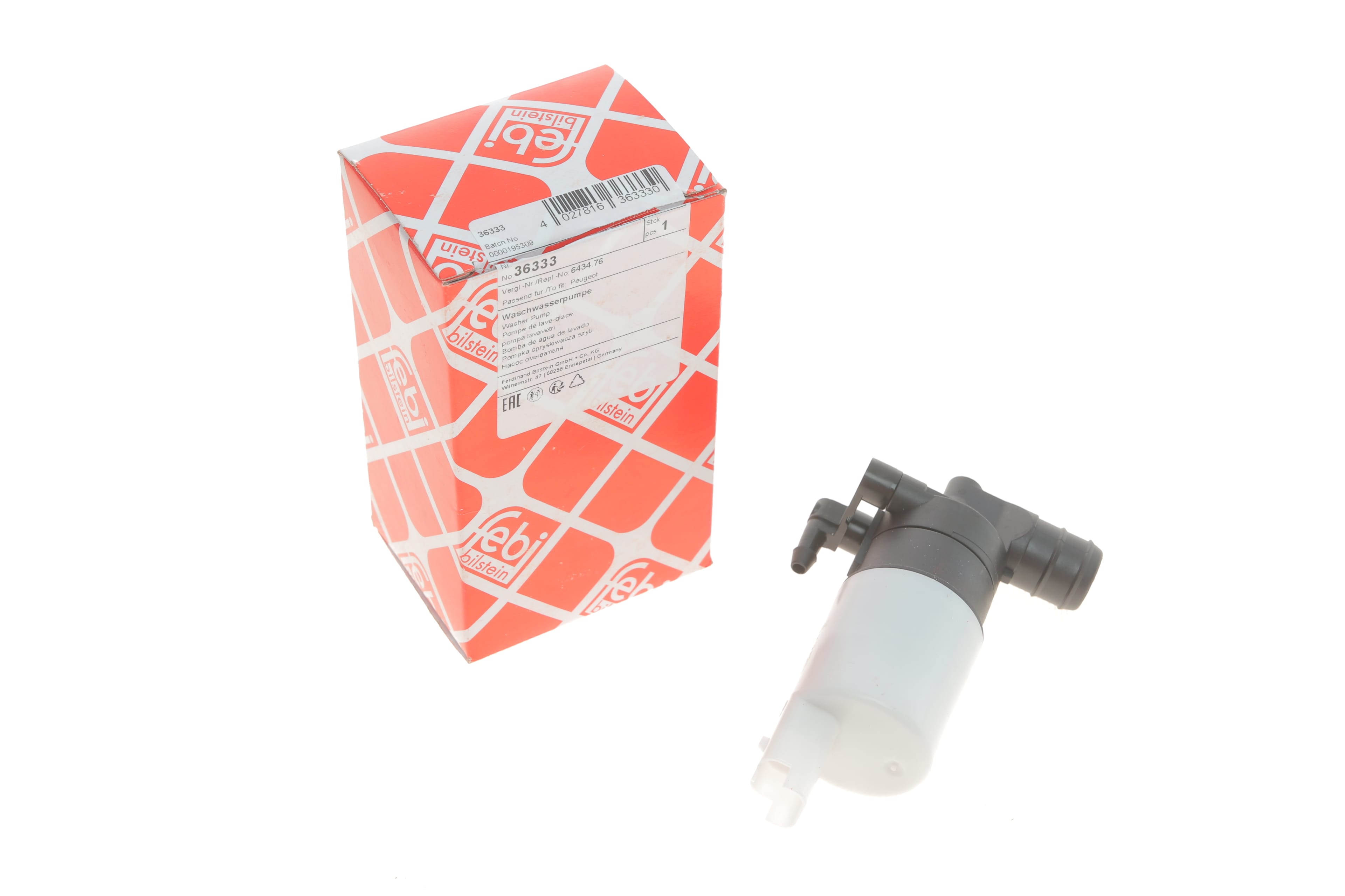 Product image of Насос омивача скла (моно) Renault Trafic 01-