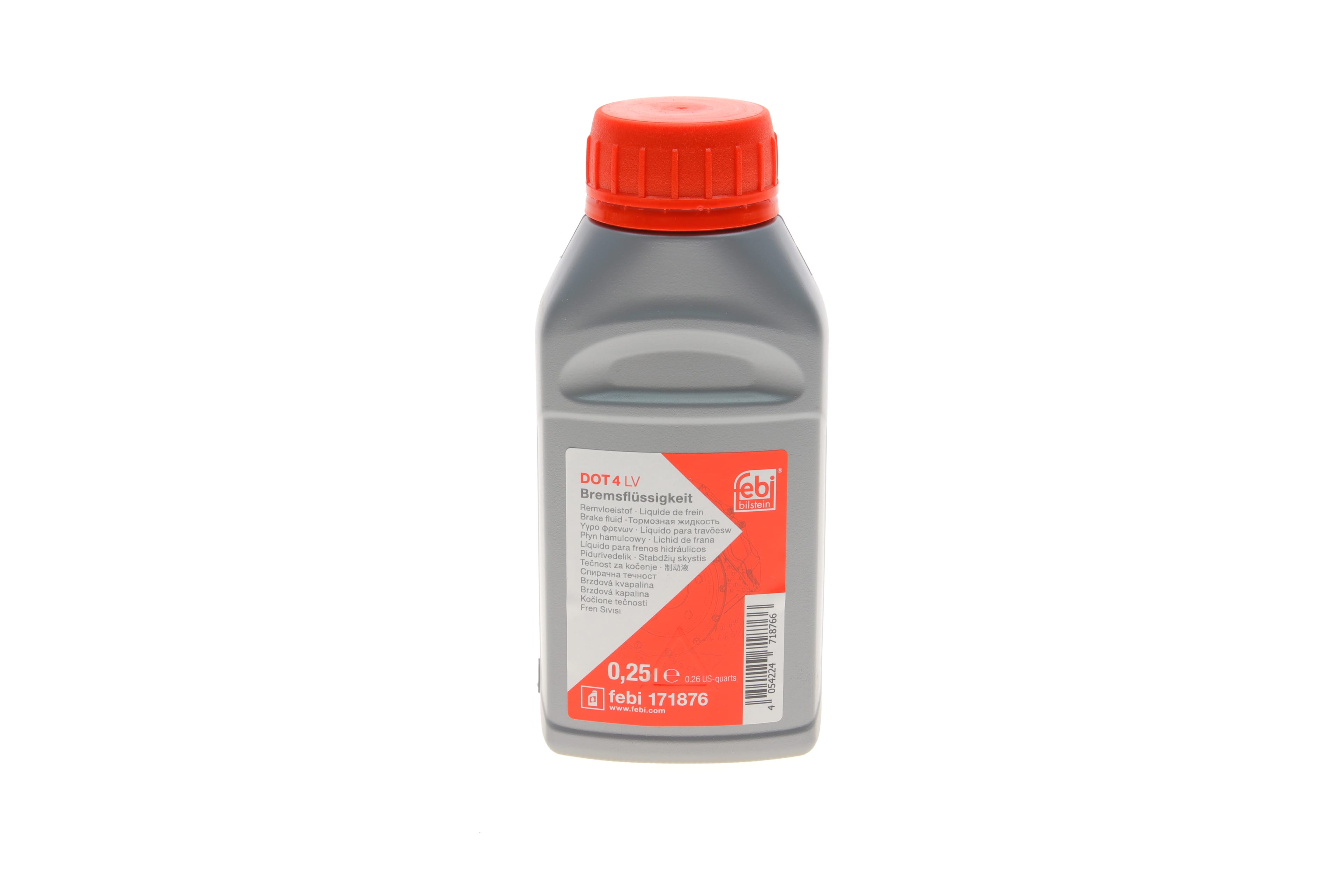 Product image of Рідина гальмівна DOT4 LV (0.25L)
