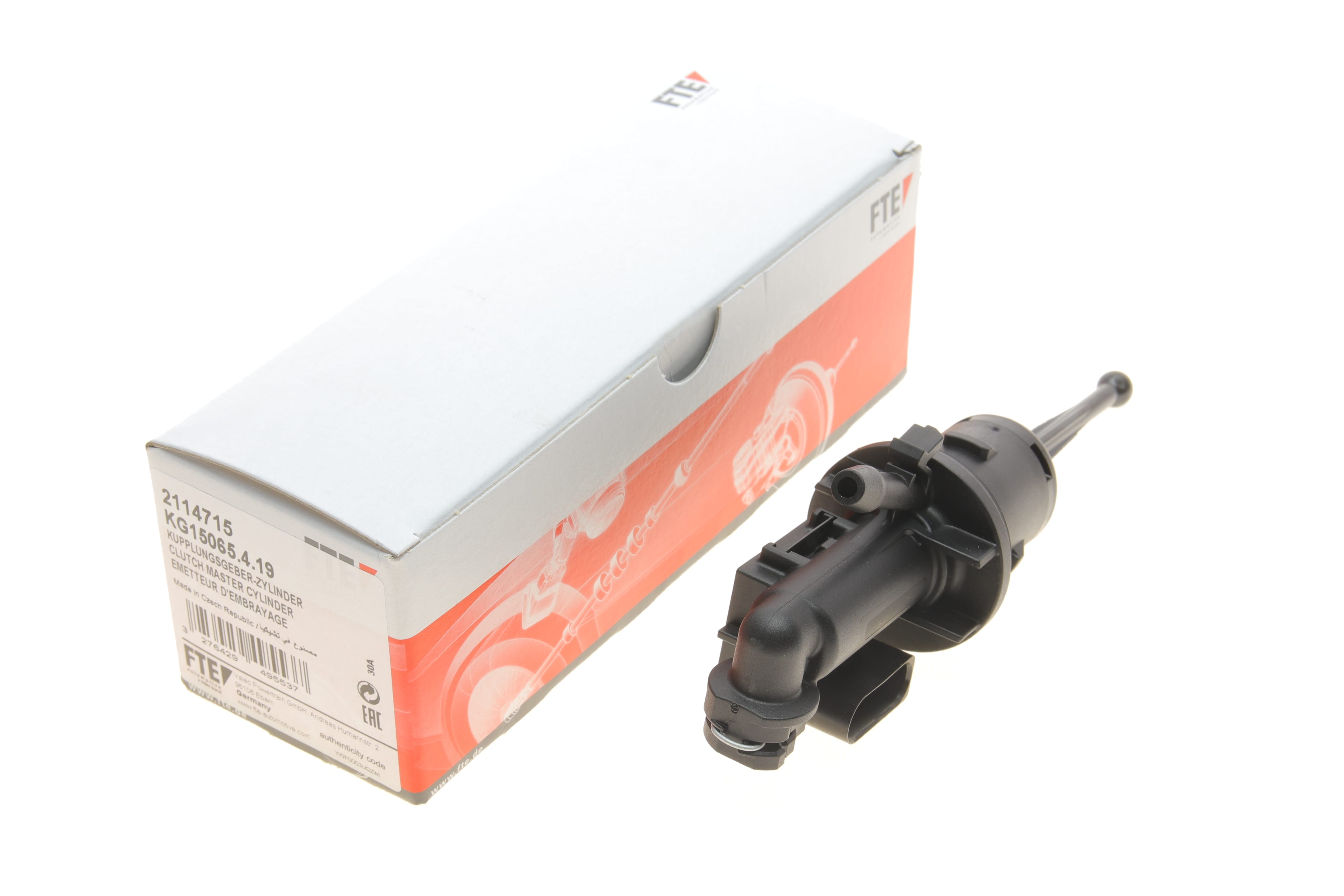 Product image of Циліндр зчеплення (головний) VW Passat/Tiguan 1.4TSI-2.0TSI/1.6TDI-2.0TDI 05- (d=15.87) =KG15065.4.19