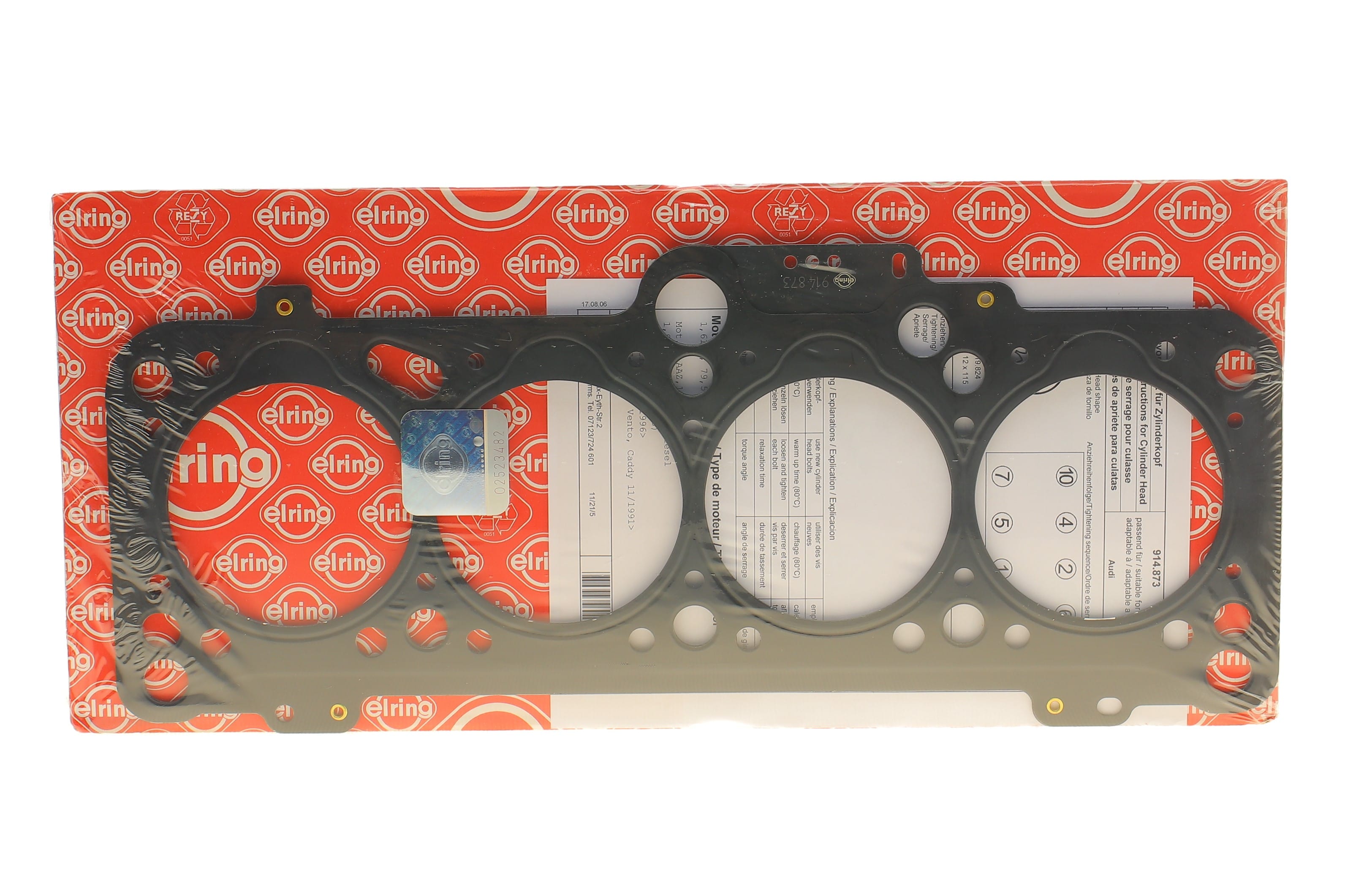 Product image of Прокладка ГБЦ VW Caddy II 1.9D (3 метки)