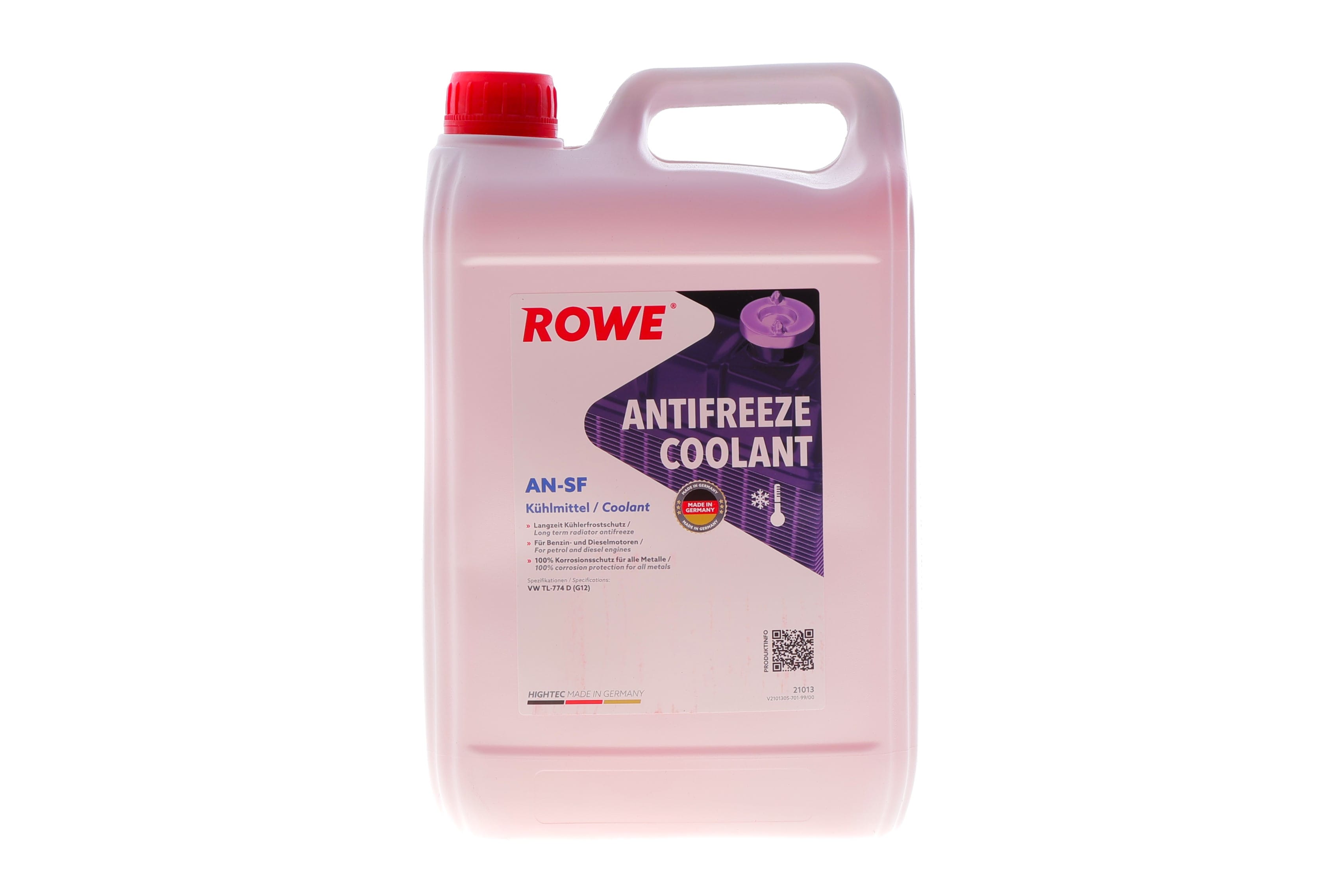 Product image of Антифриз (червоний) G12 HIGHTEC ANTIFREEZE COOLANT AN-SF (5L) (концентрат)
