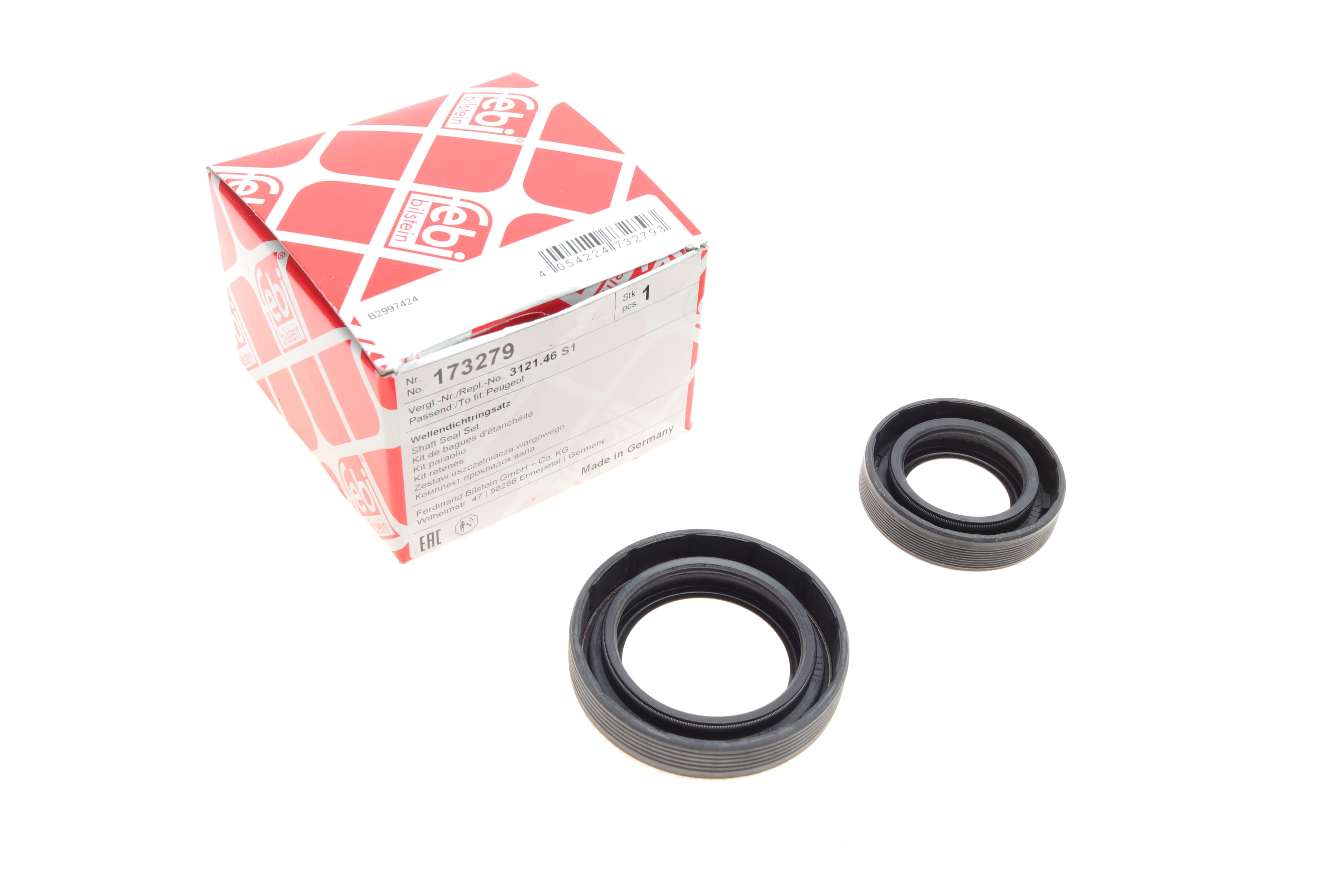 Product image of Сальник півосі (R+L) Citroen Berlingo/Fiat Scudo/Peugeot Partner 96- (к-кт 2шт)