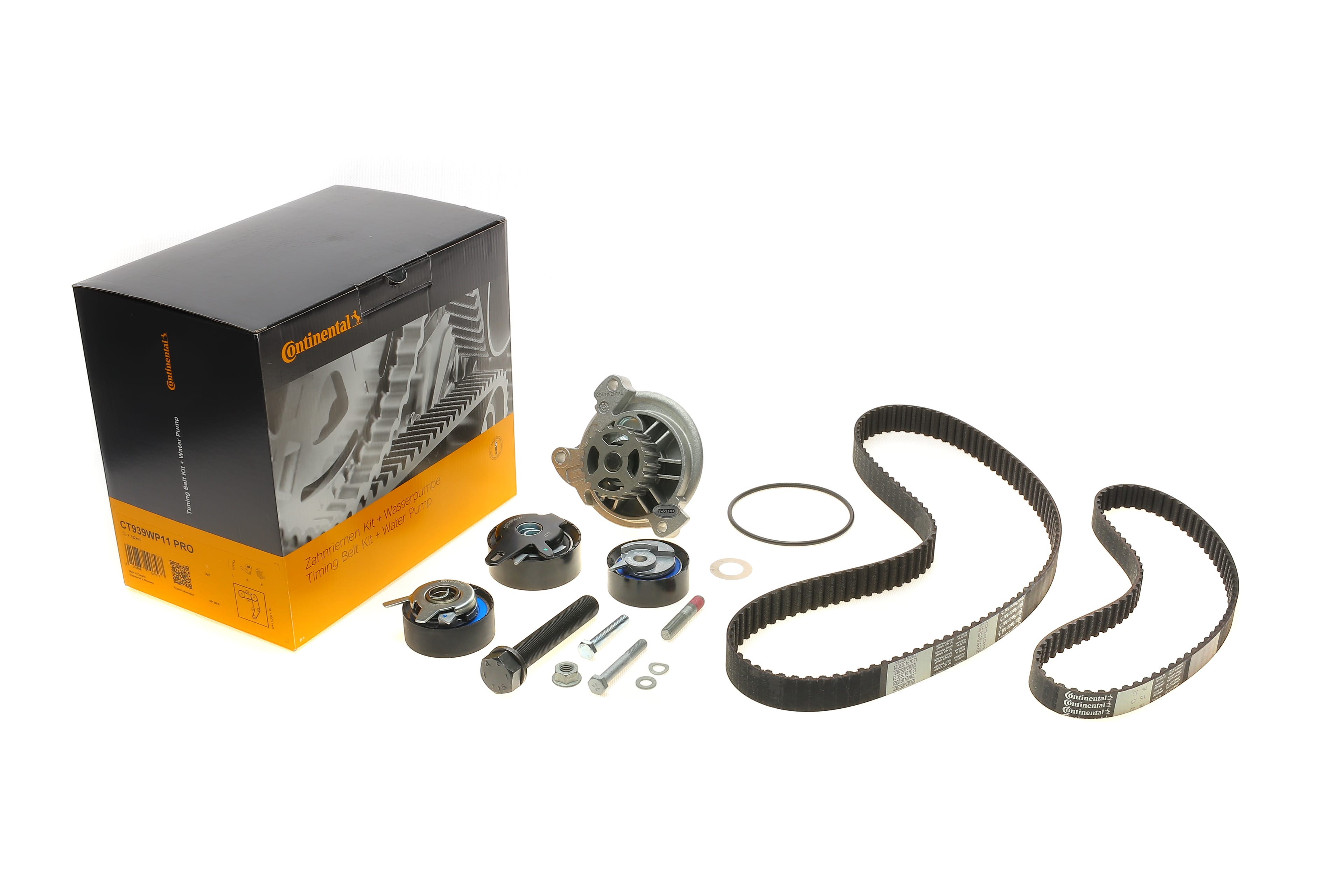 Product image of Комплект ГРМ + ПНВТ + помпа VW LT 2.5SDI/VW T4 2.5 TDI 96-06 (26.4x122z/20.8x81z) (3 ролика+2 ременя)