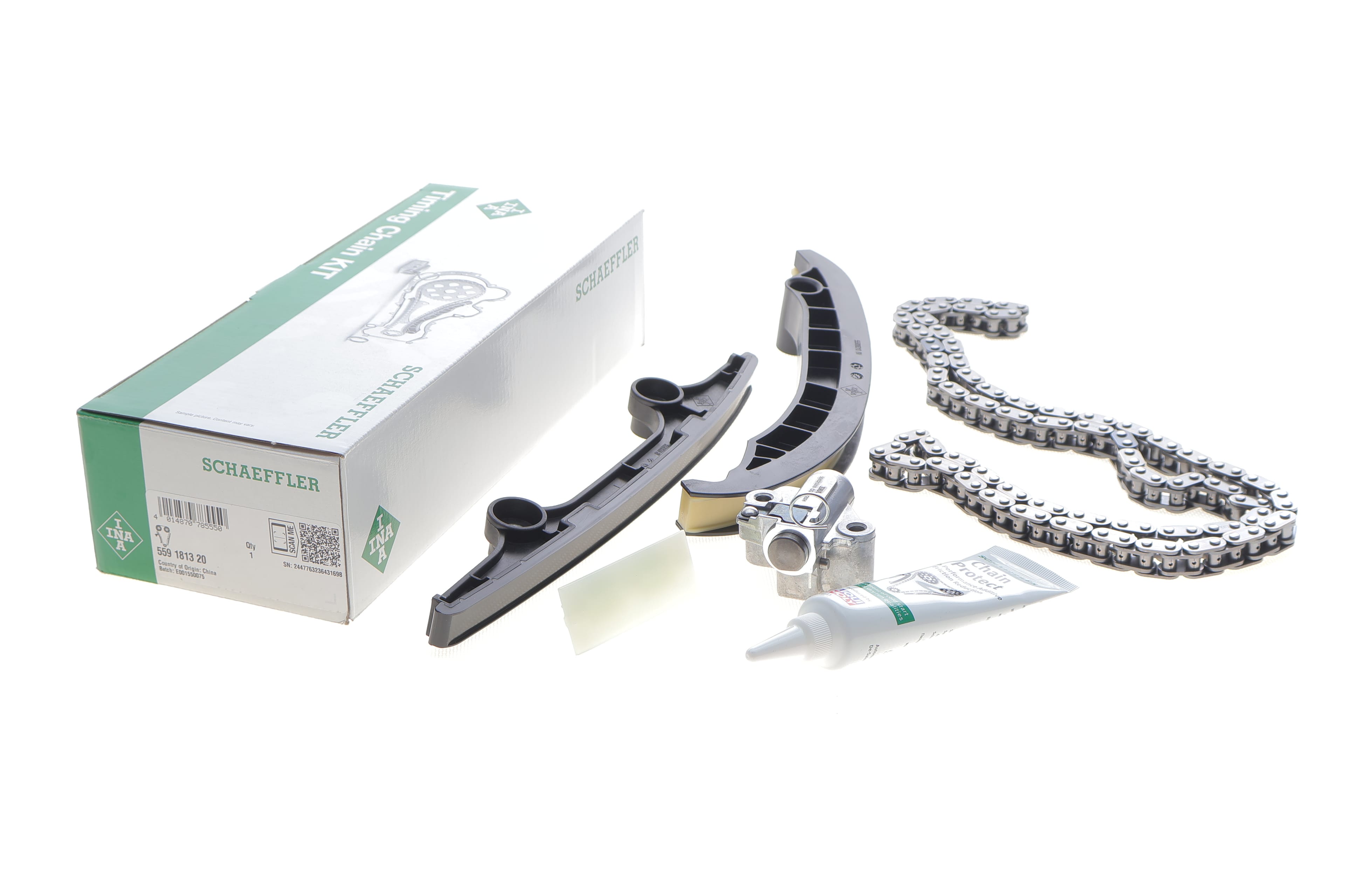 Product image of Комплект ланцюга ГРМ Citroen Jumper/Peugeot Boxer 2.2 HDi 06-, (ланцюг INA)