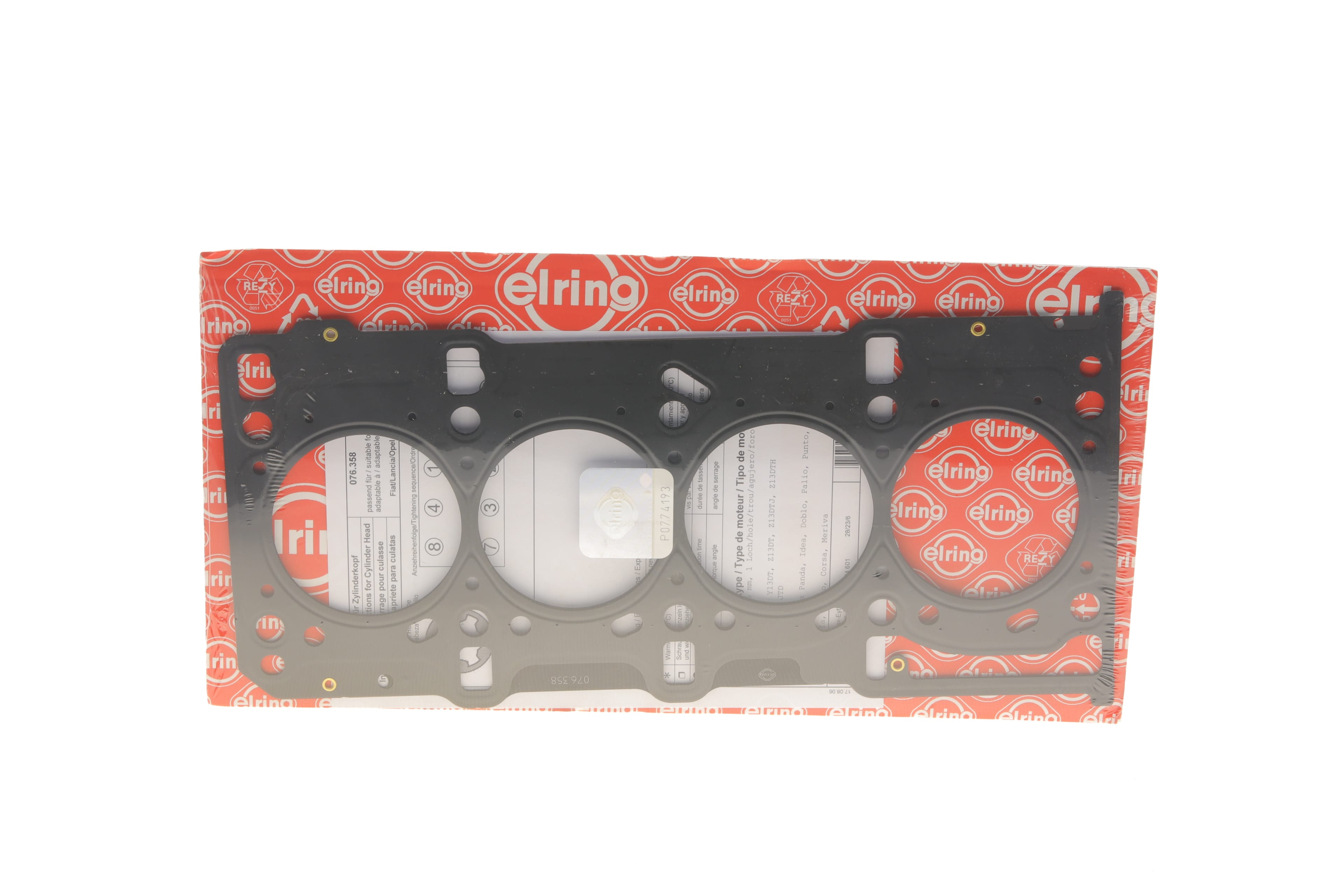 Product image of Прокладка ГБЦ Fiat Doblo 1.3JTD 04- (1 метка) (0.82 мм)