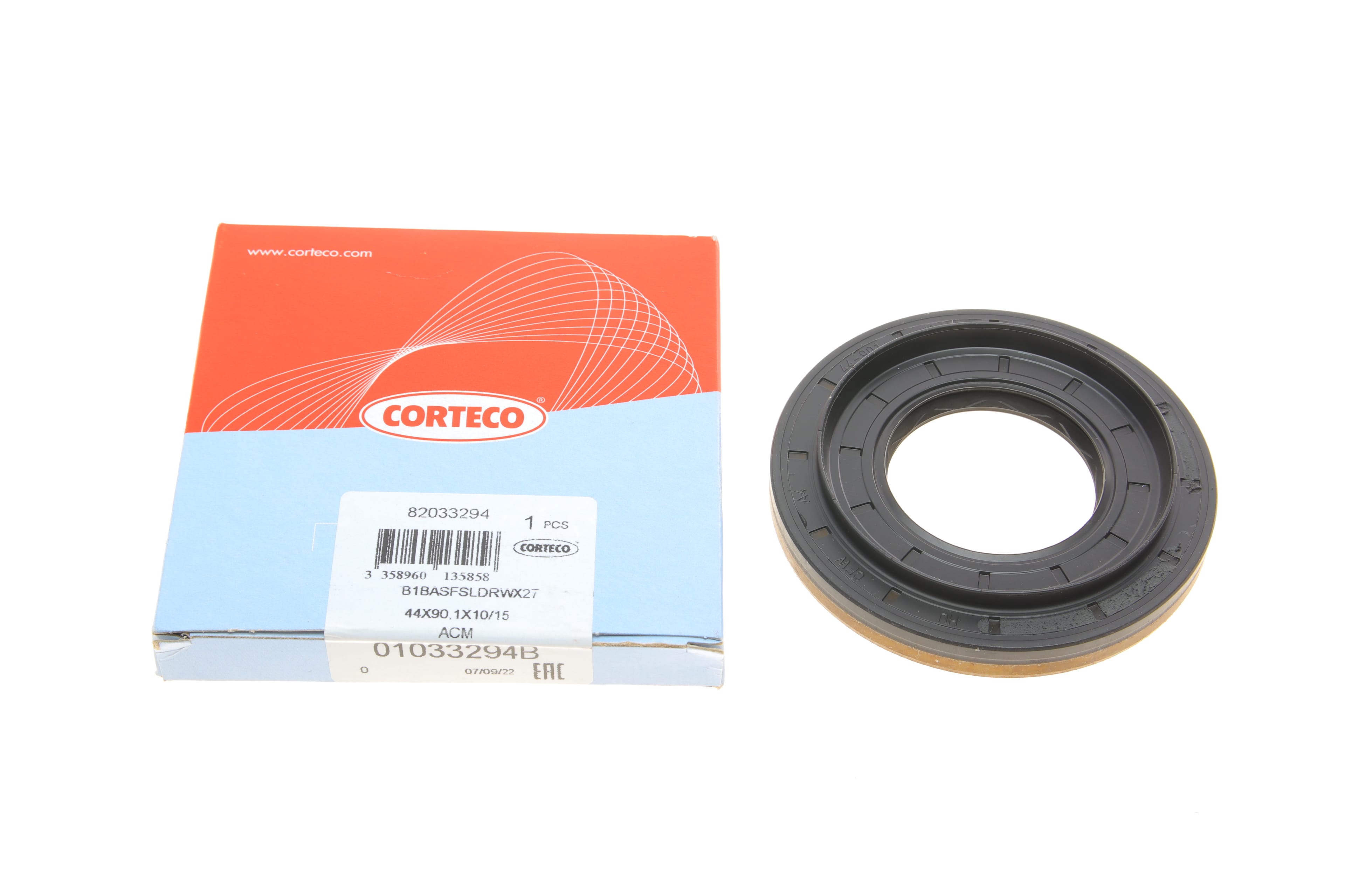 Product image of Сальник півосі BMW 3 (E46/E90/F30/F80)/5 (E39/E60/F10)/7 (E38/E65-67) (44x90.1x10x15.5)