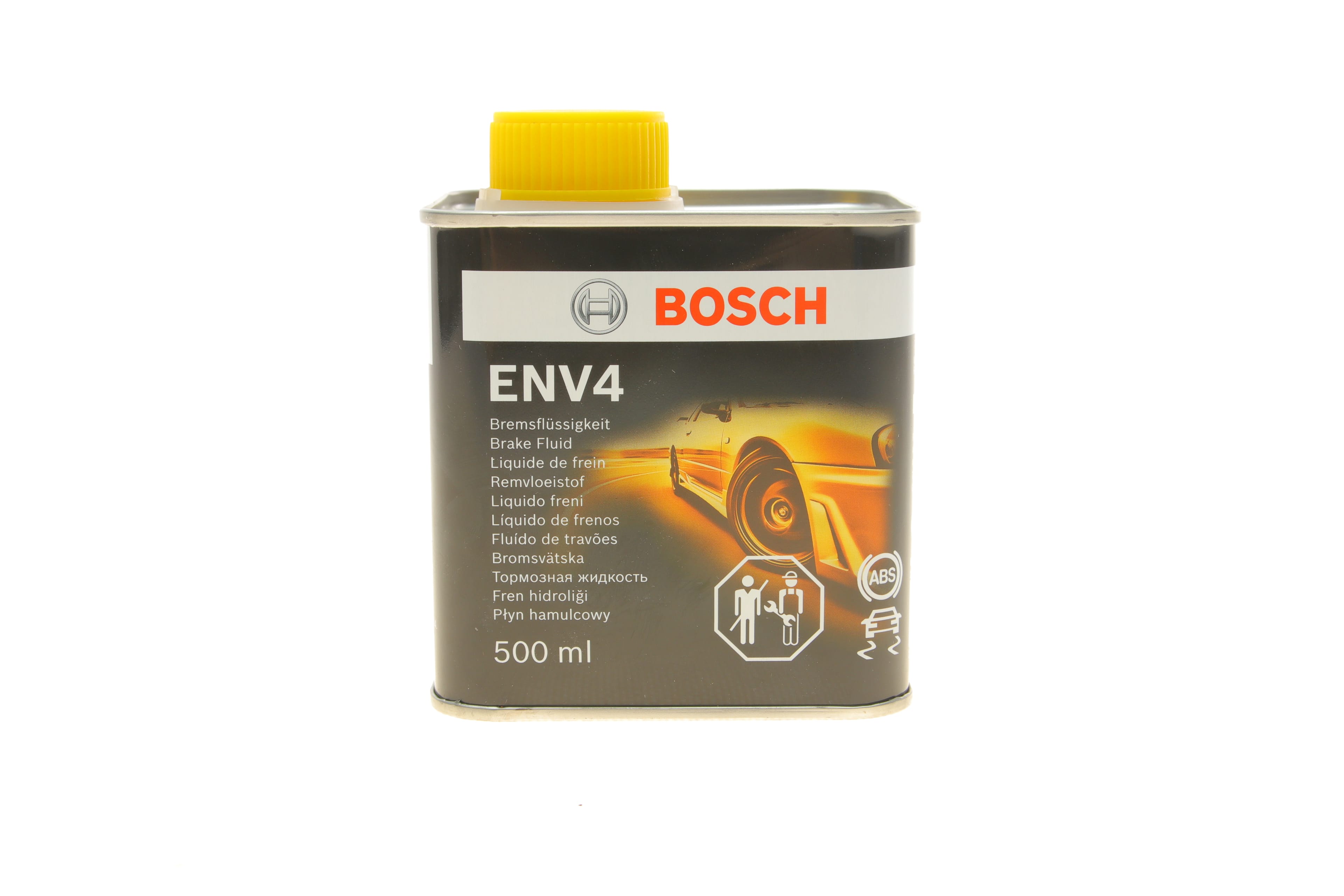 Product image of Рідина гальмівна DOT4 (0.5L) ENV4 (металева каністра)