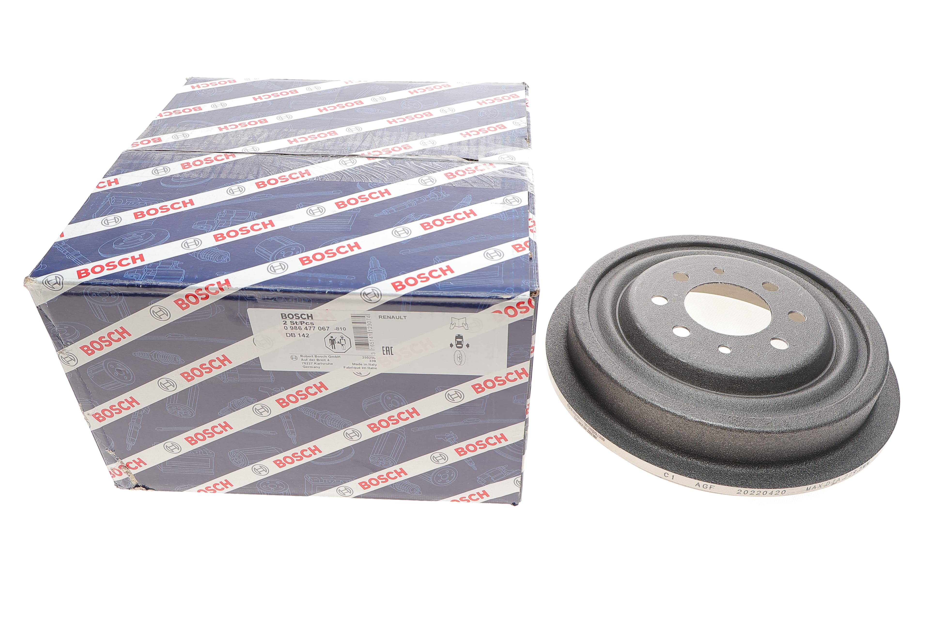 Product image of Барабан гальмівний (задній) Renault Kangoo 97-