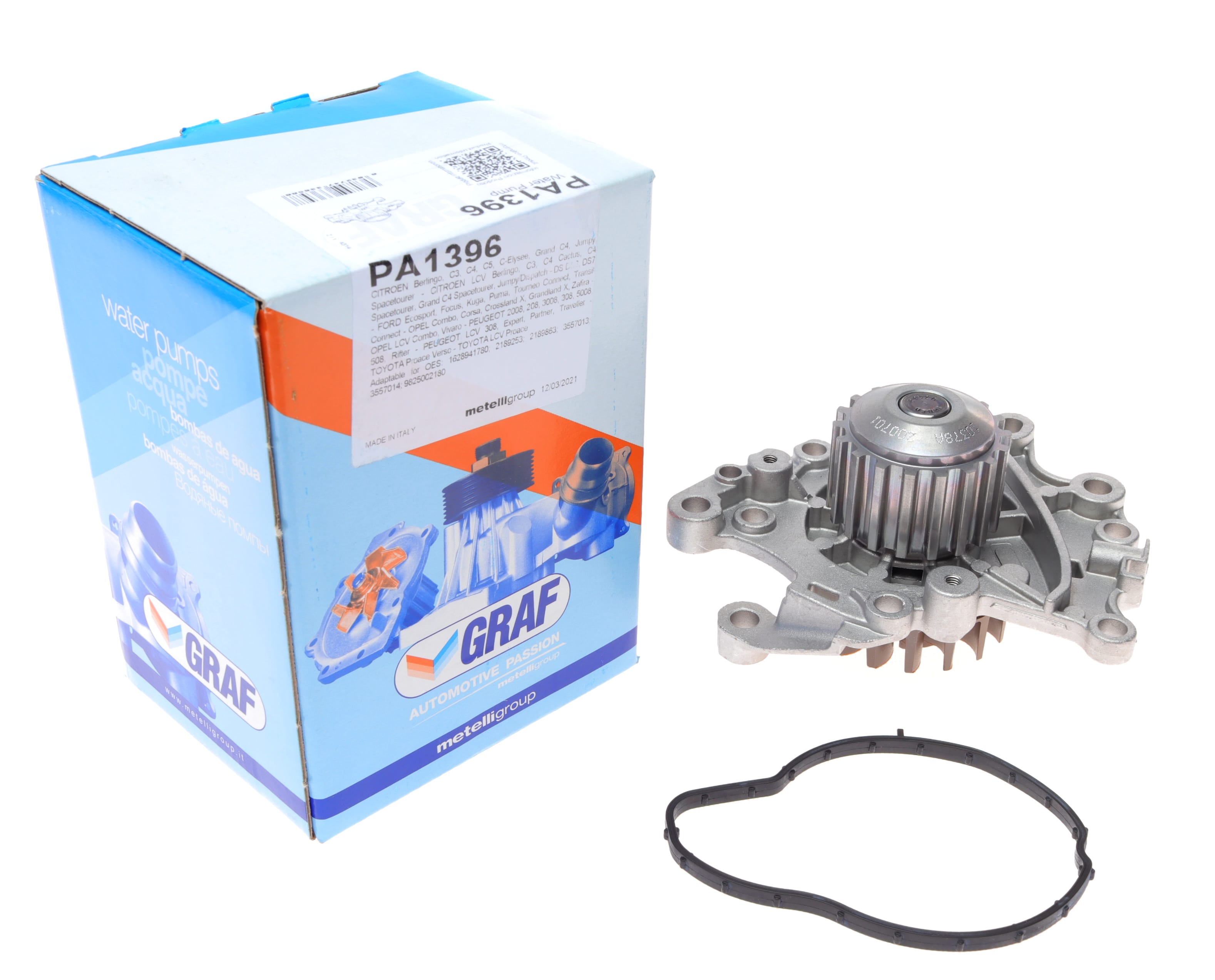 Product image of Помпа води Citroen/Peugeot 1.5BlueHDi/Ford 1.5Ecoblue/Opel 1.5D/HDi 18- (18z) (R/B) (9 лоп.)