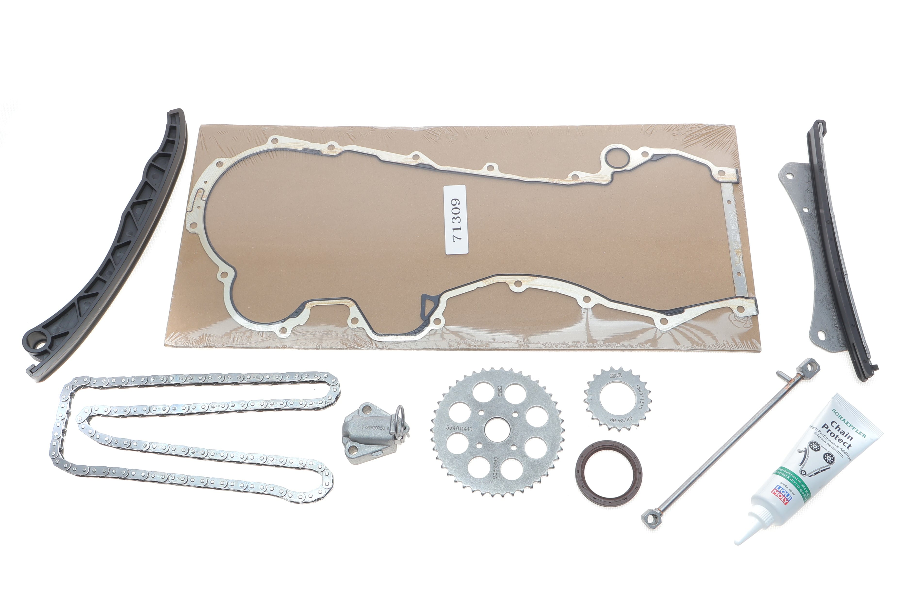 Product image of Комплект ланцюга ГРМ Fiat Doblo 1.3JTD/D Multijet 04- 51/55/62/66kw, (ланцюг INA)