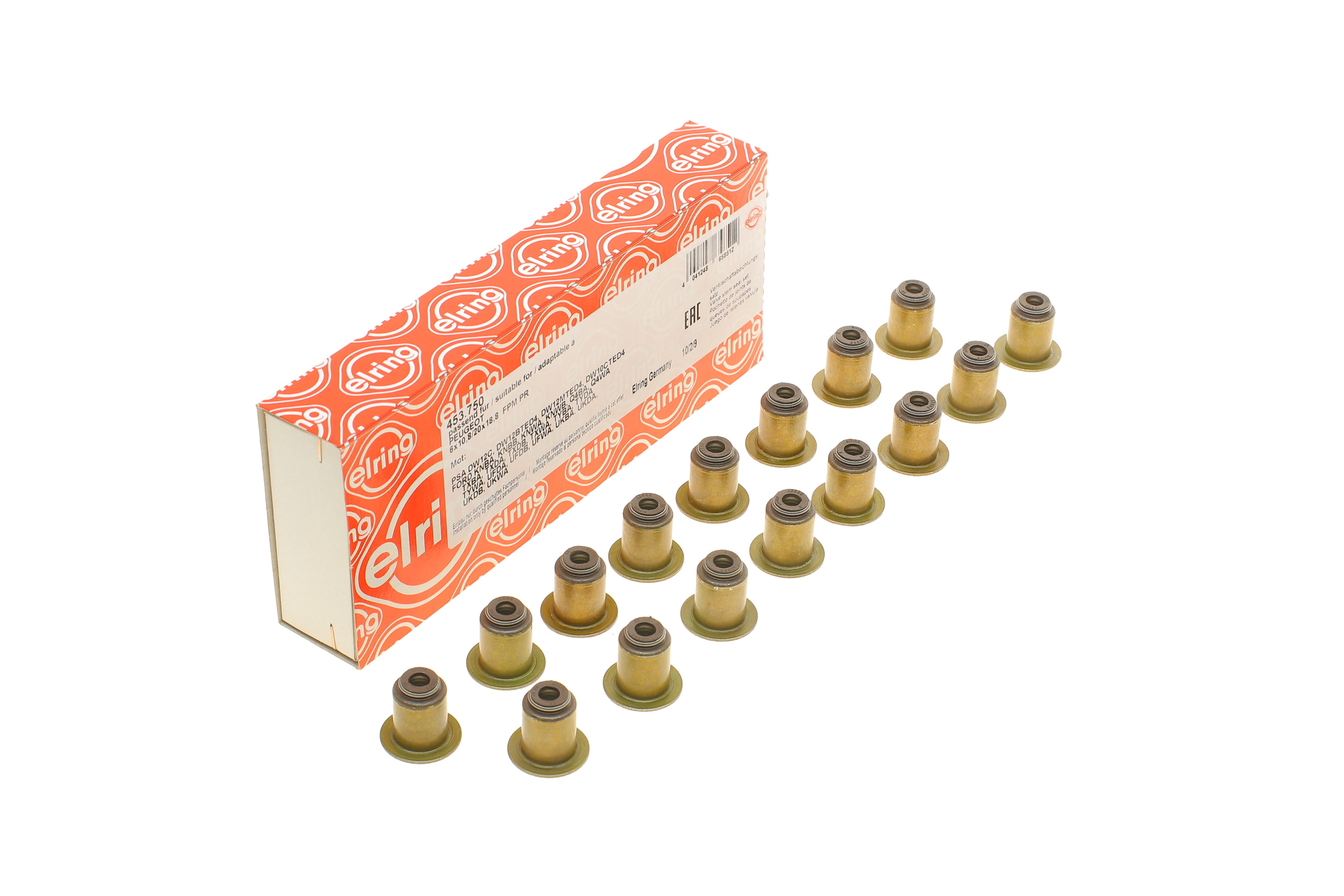 Product image of Сальник клапана (впуск/випуск) Citroen Jumper/Jumpy/Peugeot Boxer/Expert 2.0 HDi 11- (к-кт 16шт)