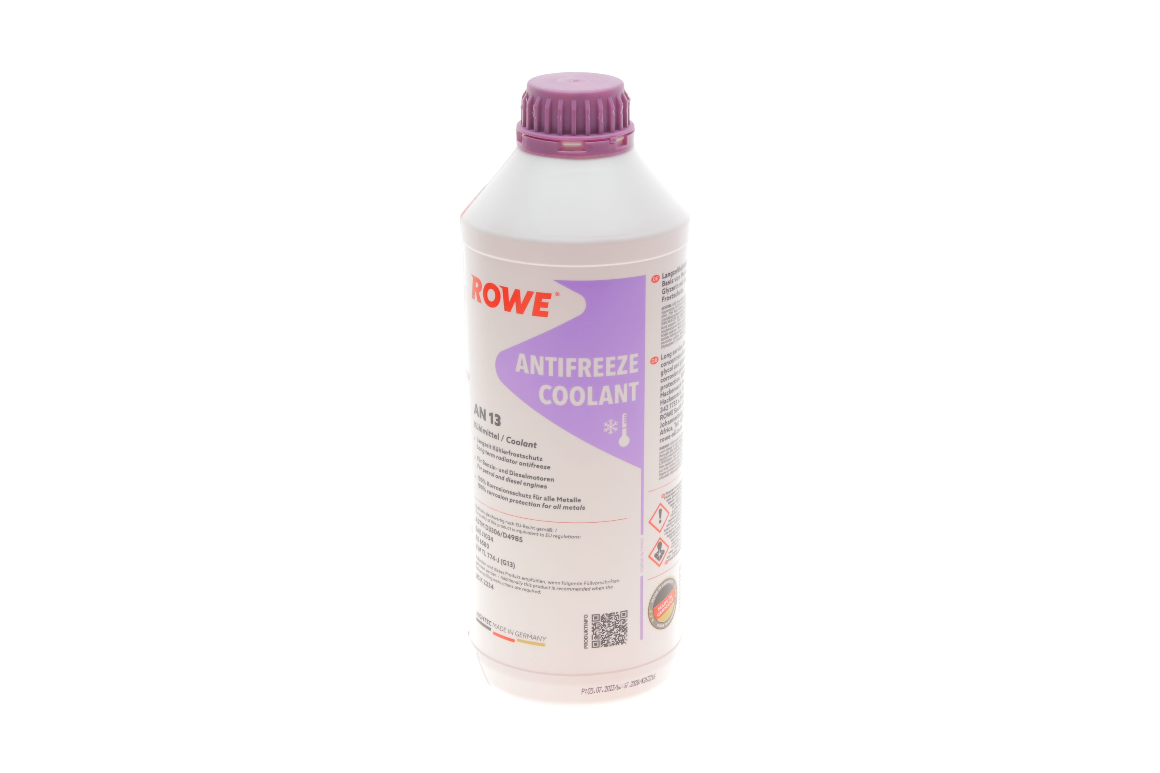 Product image of Антифриз (фіолетовий) G13 (1.5L) HIGHTEC ANTIFREEZE COOLANT AN 13 (концентрат)