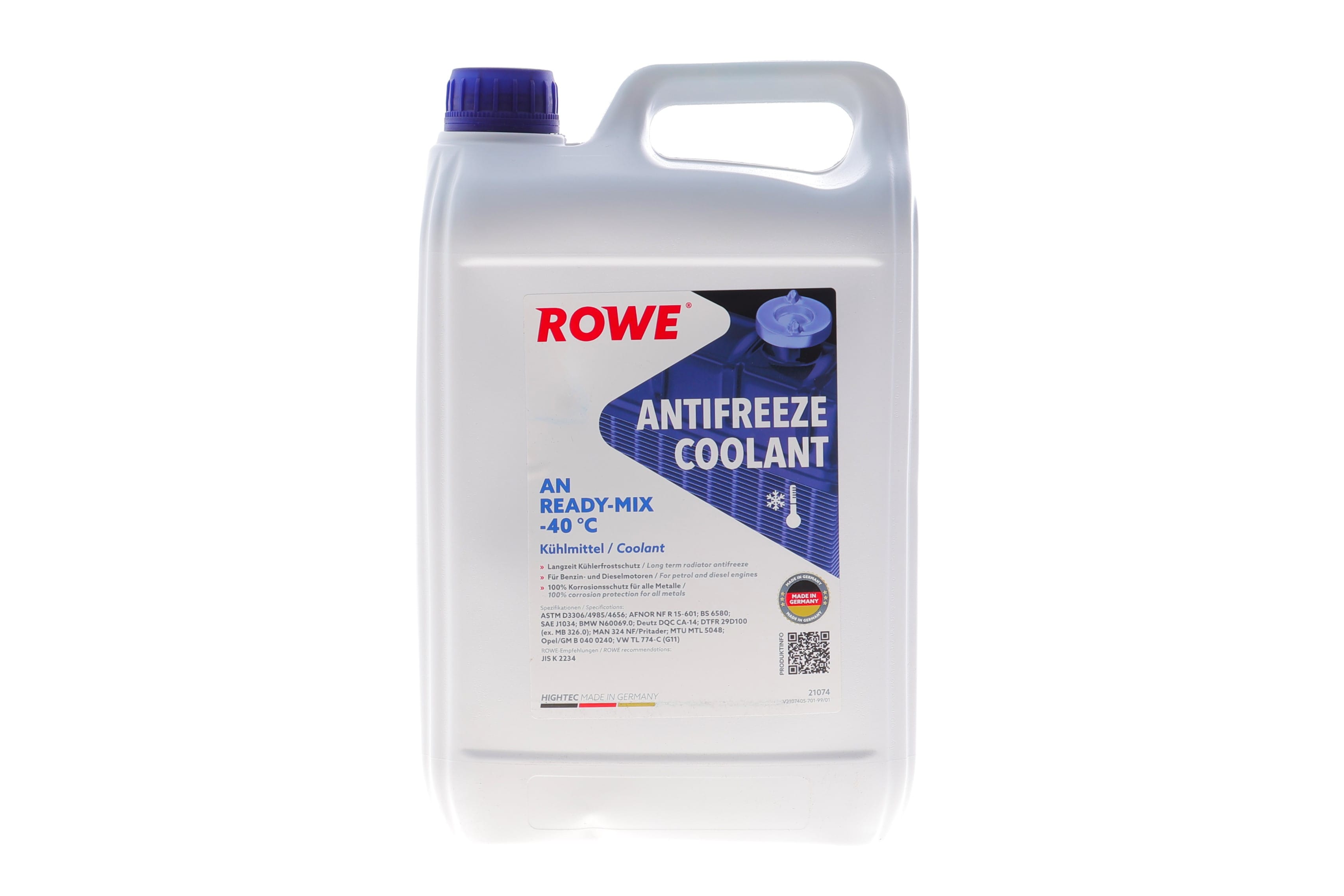 Product image of Антифриз (синій) G11 (5L) READY-MIX -40°C HIGHTEC ANTIFREEZE 
