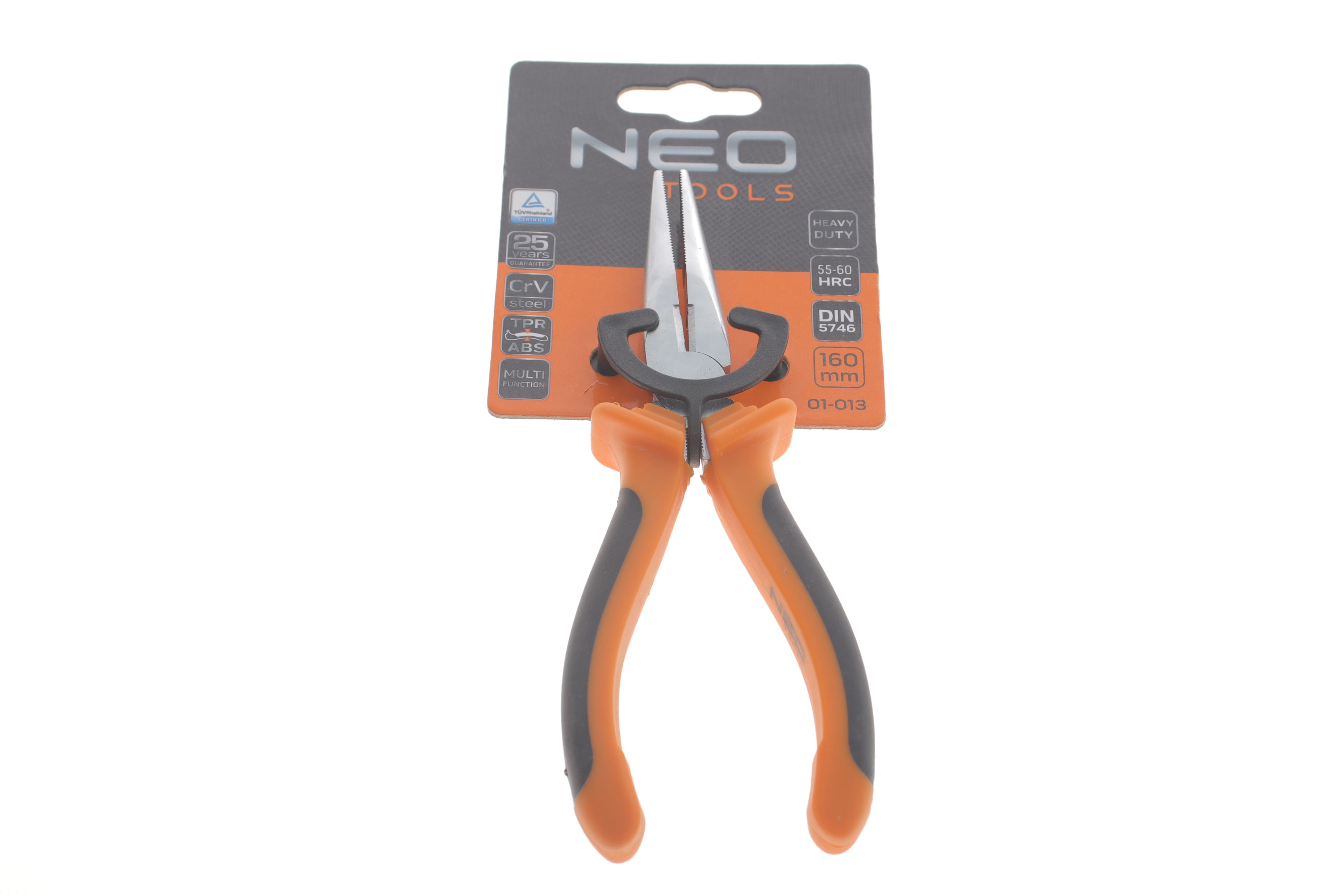 Product image of Плоскогубці з подовженими губками 6" L-160 мм