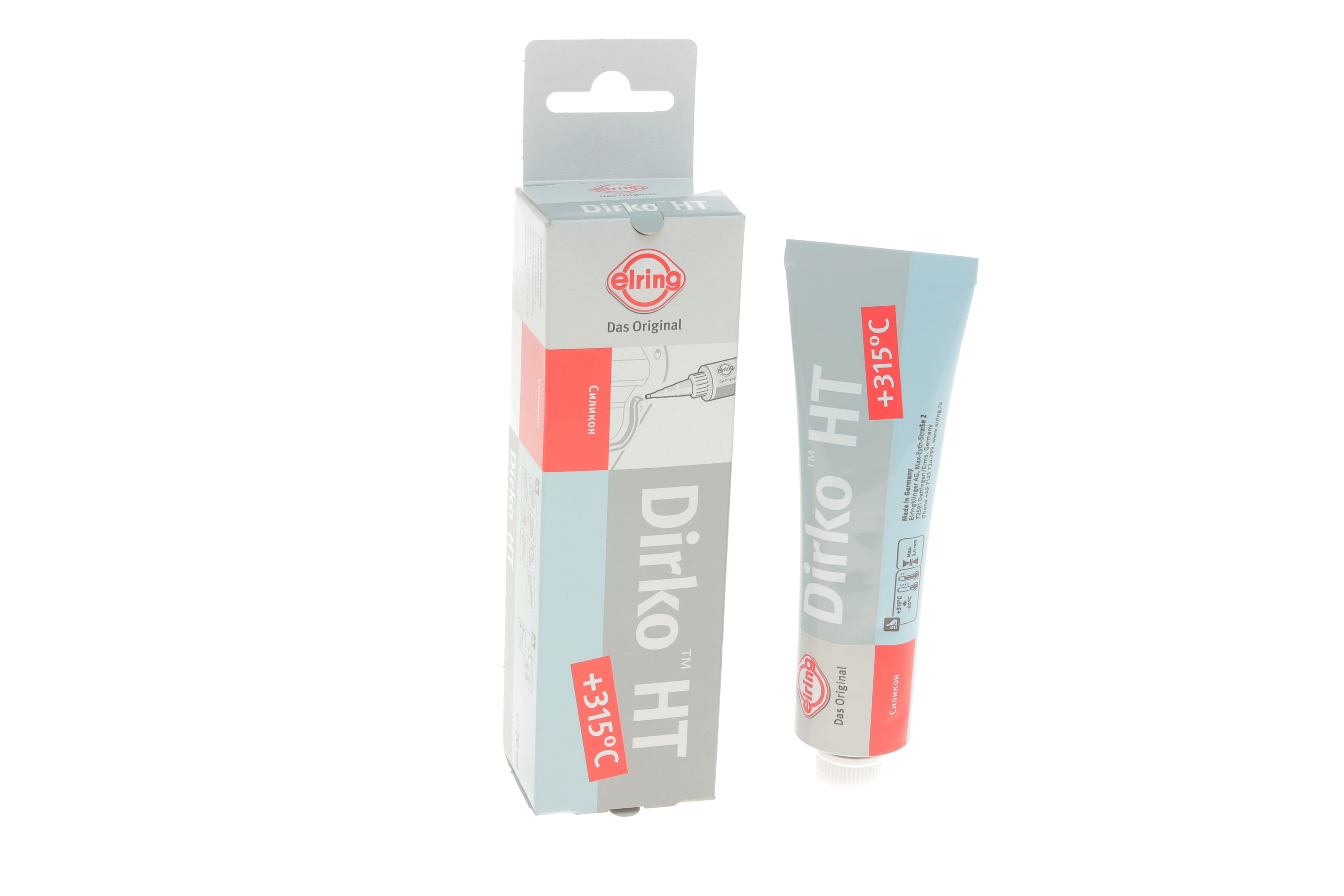 Product image of Герметик Dirko HT (-60°C +315°C) 70мл (сірий)