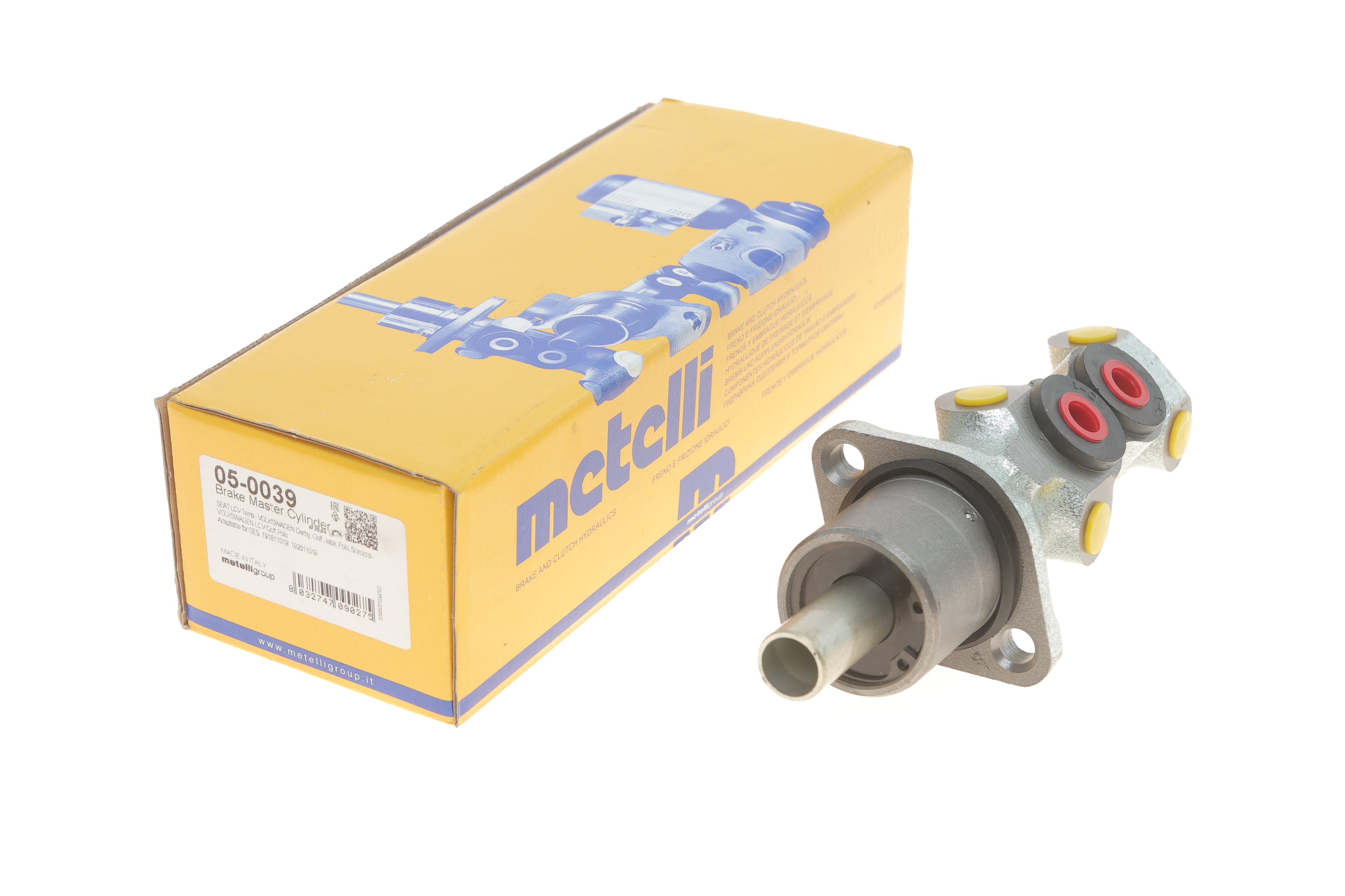 Product image of Циліндр гальмівний (головний) Seat Terra 87-95/VW Golf II/Jetta II/Scirocco 83-92/Polo 81-94