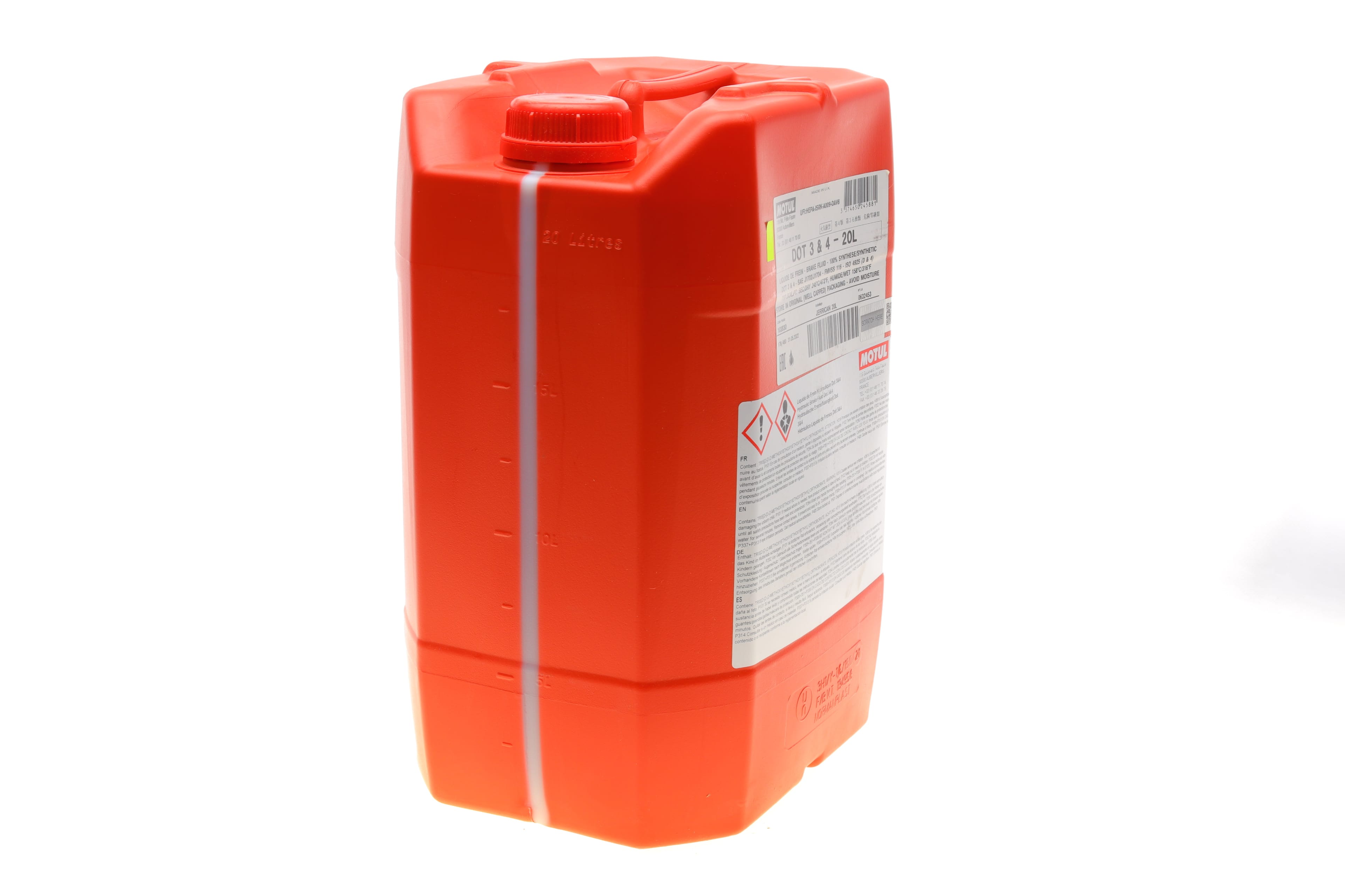 Product image of Рідина гальмівна DOT 3&4 (20L) 