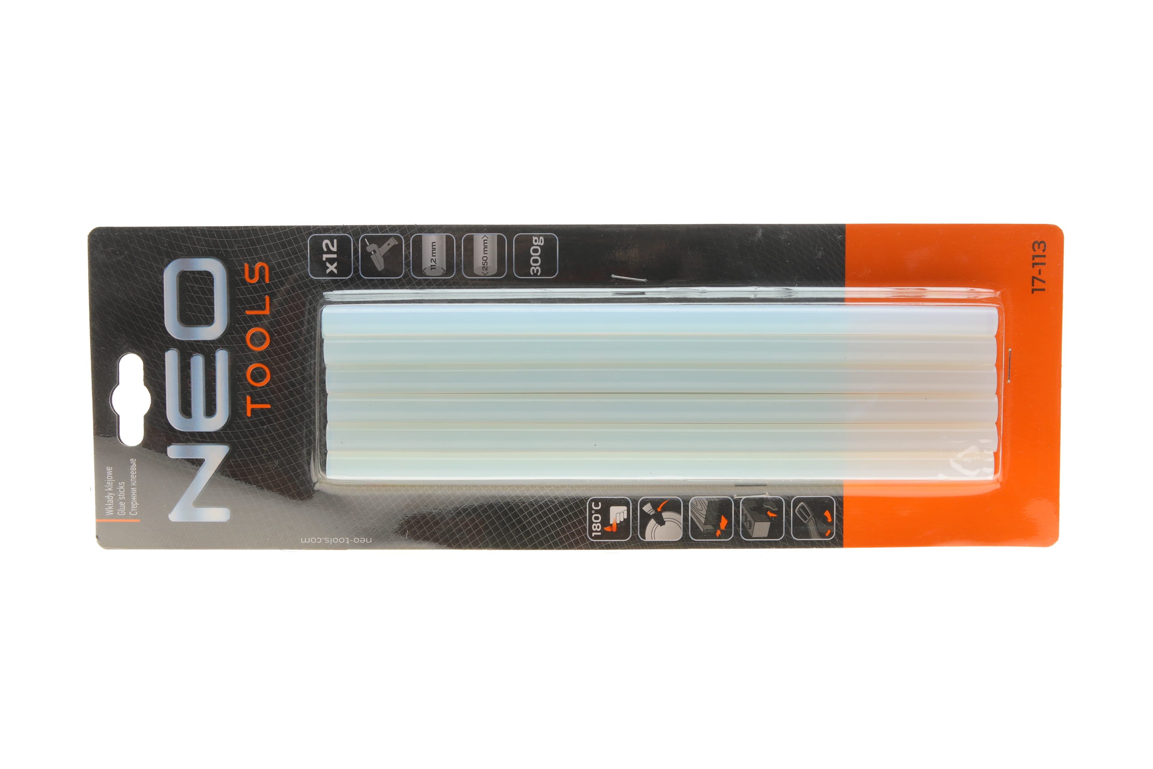 Product image of Стержні клейові 11mm (К-кт 12 шт.)