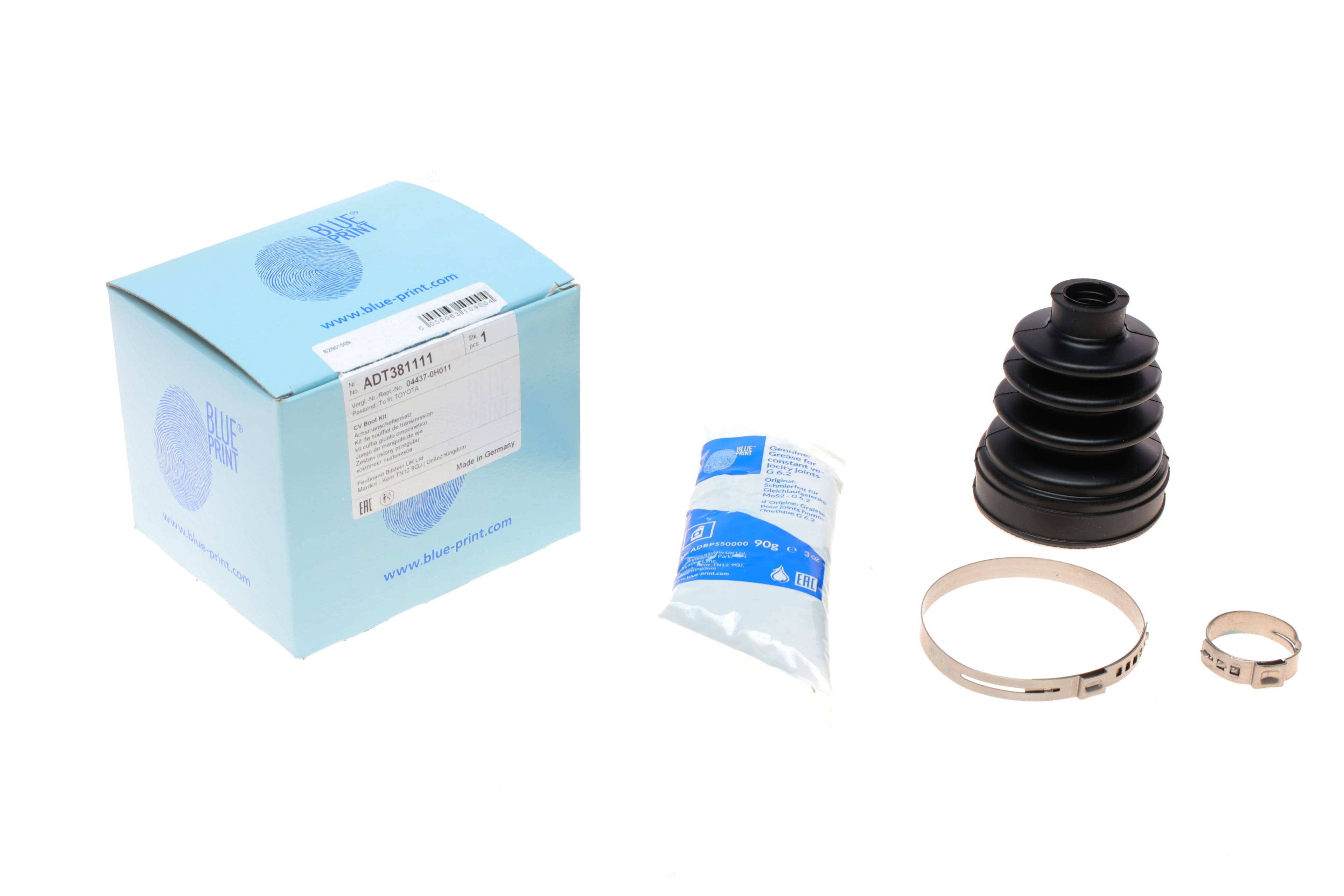 Product image of Пильник ШРКШ (внутрішній) Peugeot 107 05-14 (к-кт хомути і змазка) (19x58x91mm)