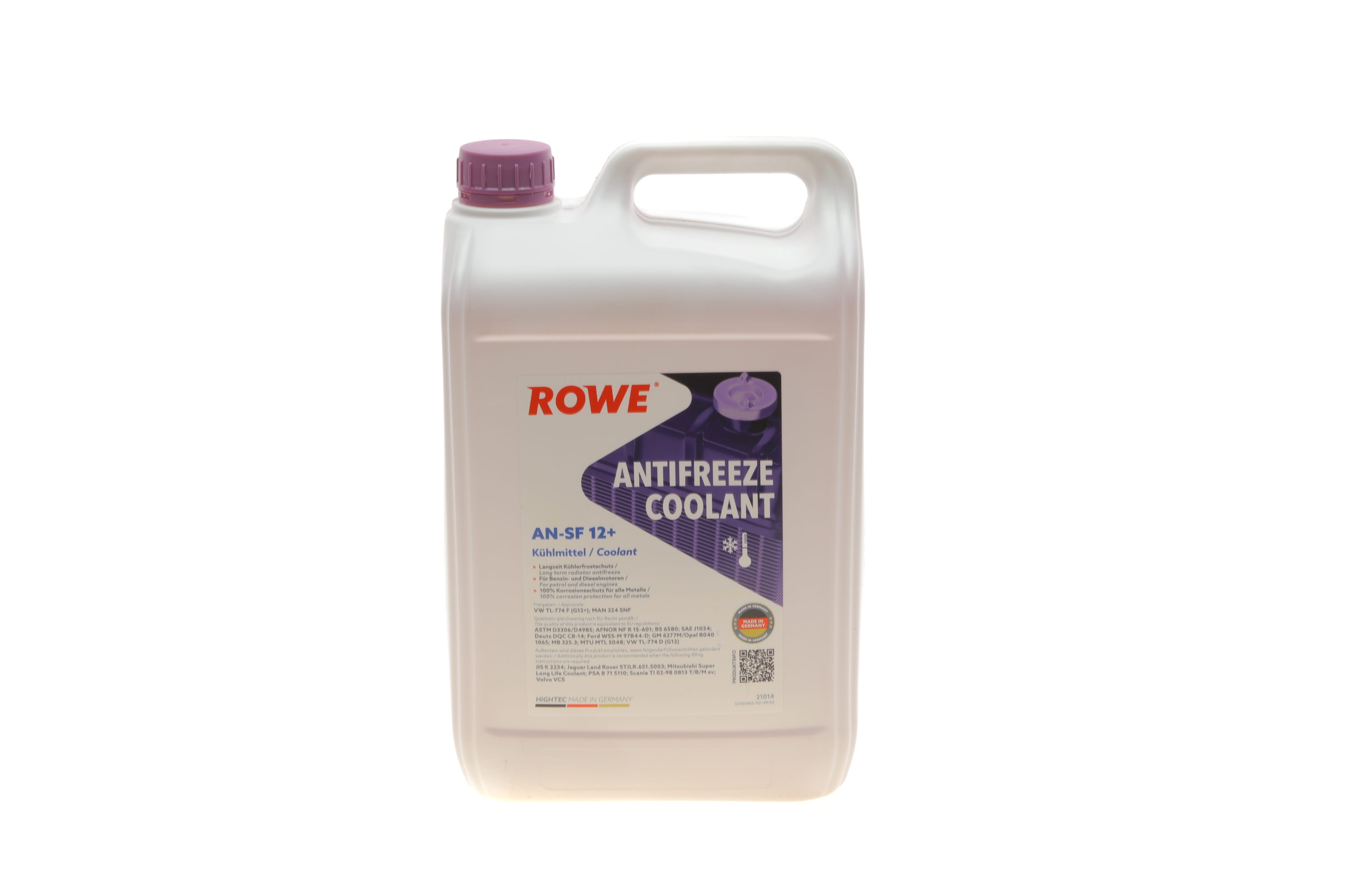 Product image of Антифриз (фіолетовий) G12/G12+ (5L) AN-SF 12+ HIGHTEC ANTIFREEZE (концентрат)