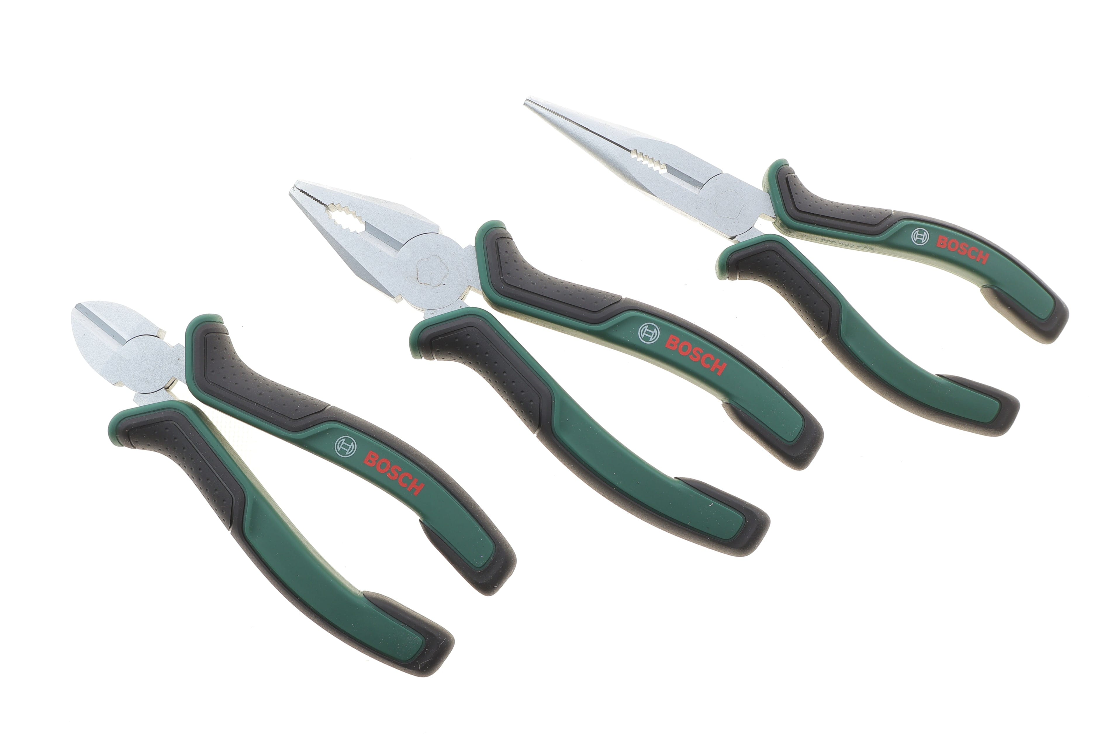 Product image of Плоскогубці Bosch 3 од.(комбіновані,бічні,посилені)