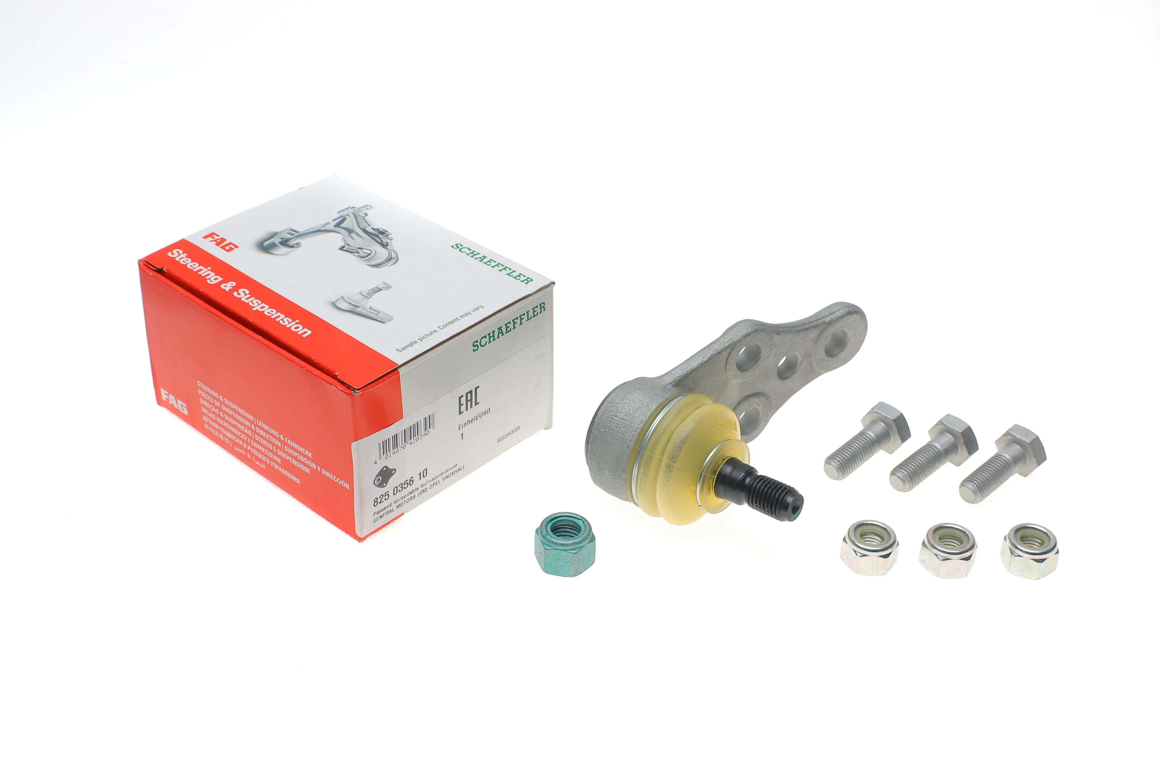 Product image of Опора кульова (передня/знизу) Daewoo Lanos 97- (конус 13,40mm)