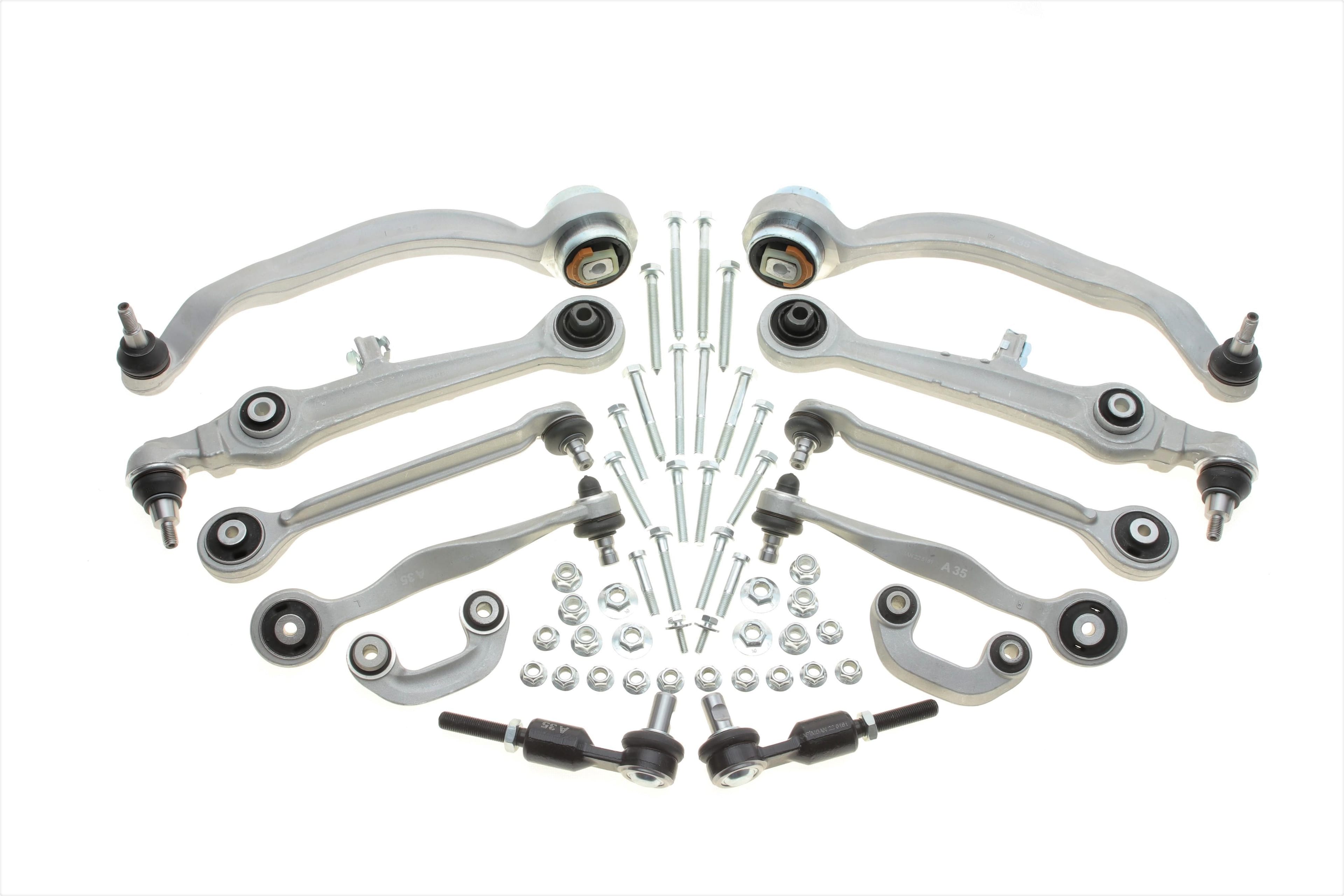 Product image of Комплект важелів підвіски (із переду) Audi A4/A6/VW Passat B5 00-05 (із болтами) (d=21)