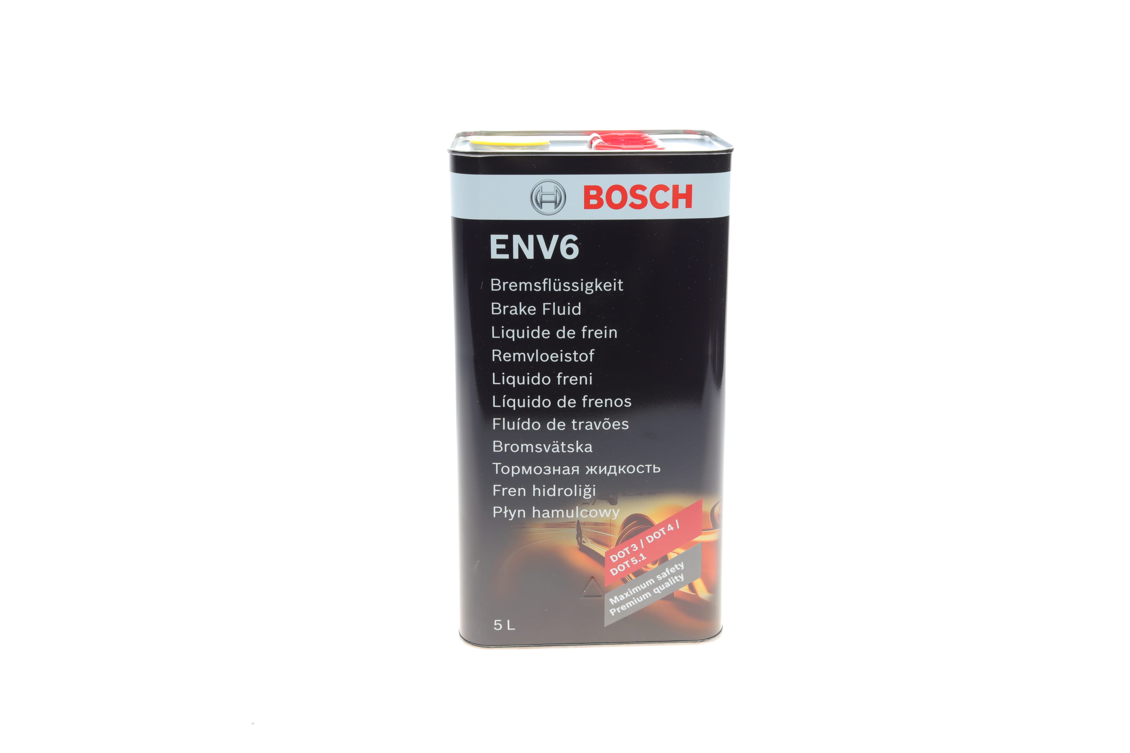 Product image of Гальмівна рідина ENV6 (DOT4/DOT3/DOT5.1) (5L) 