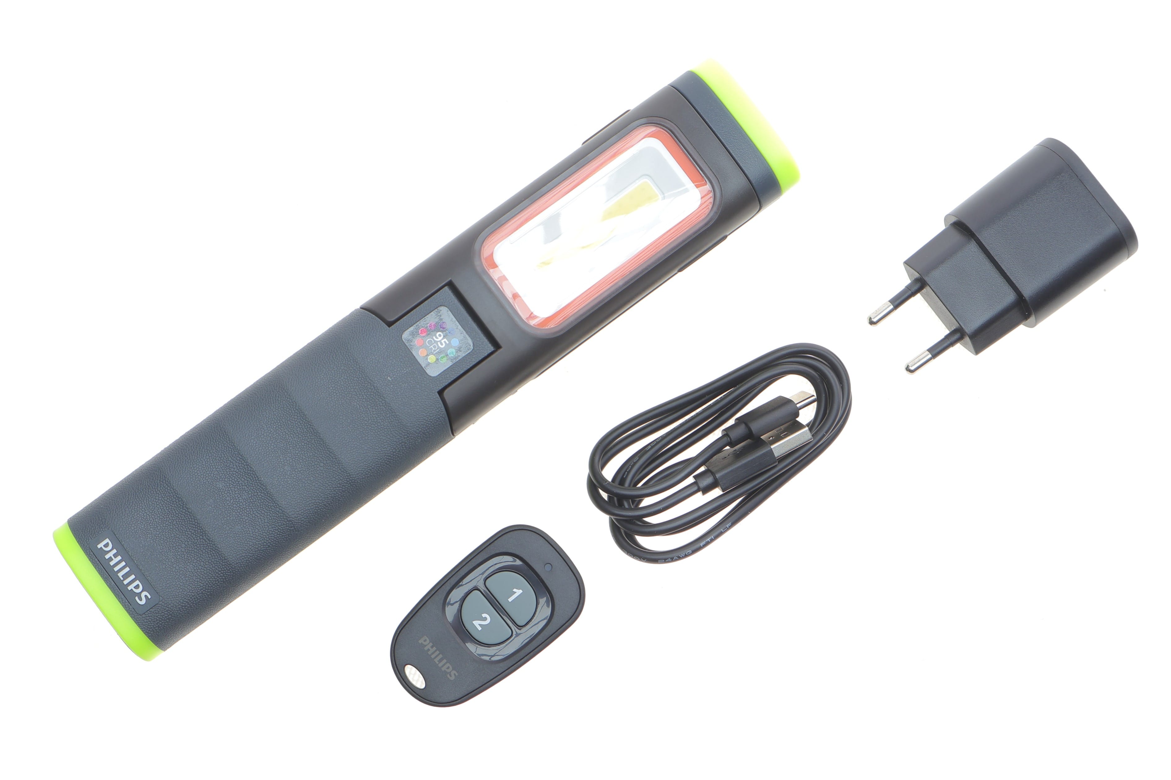 Product image of Ліхтарик інспекційний Xperion 6000 Pillar (6000K/режими 500lm/250lm/150lm/нахил 90°/УФ-світло/CRI95/гачок 360°/магніт)