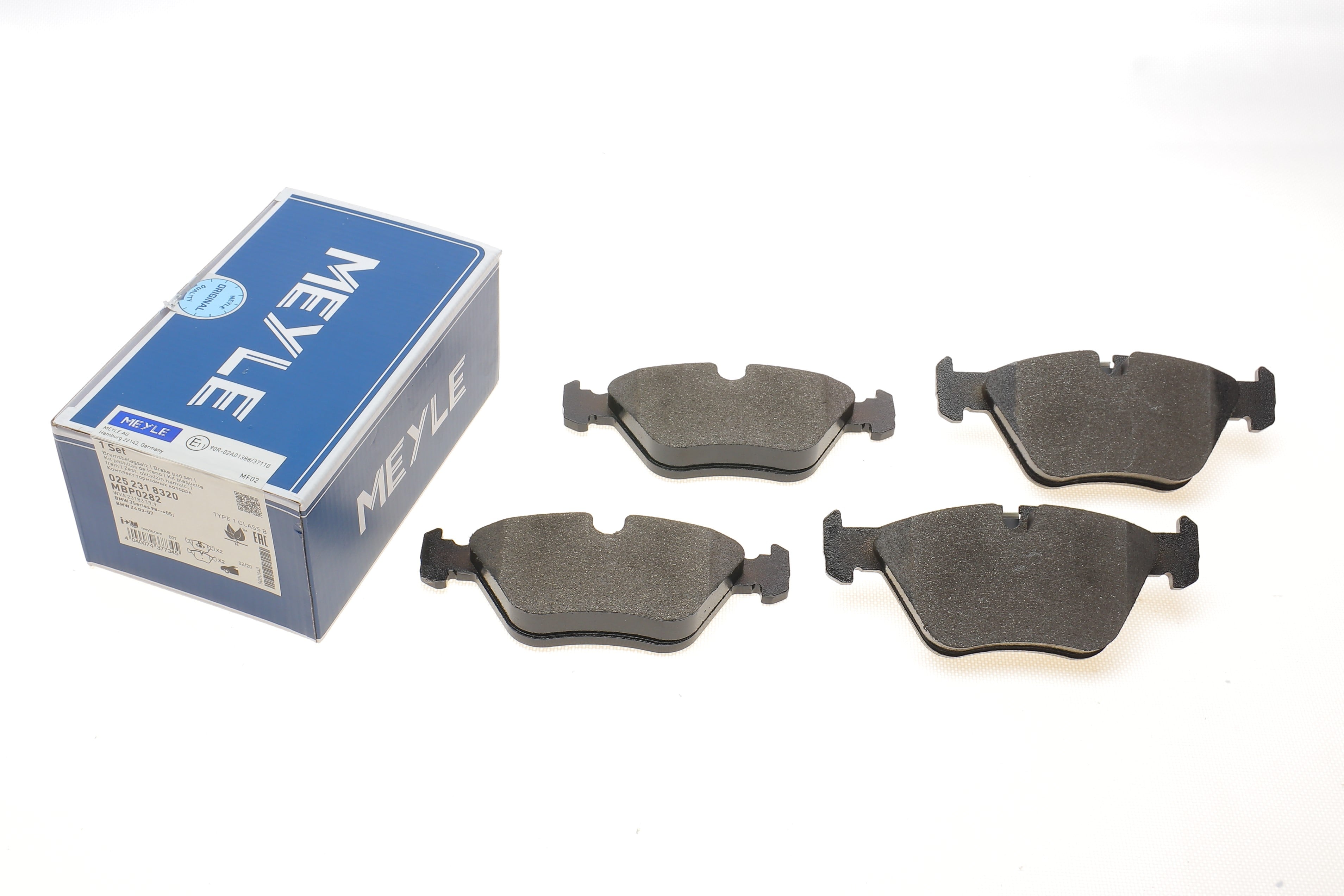 Product image of Колодки гальмівні (передні) BMW 3 (E46) 98-07/ X3 (E83)03-11 (Ate)