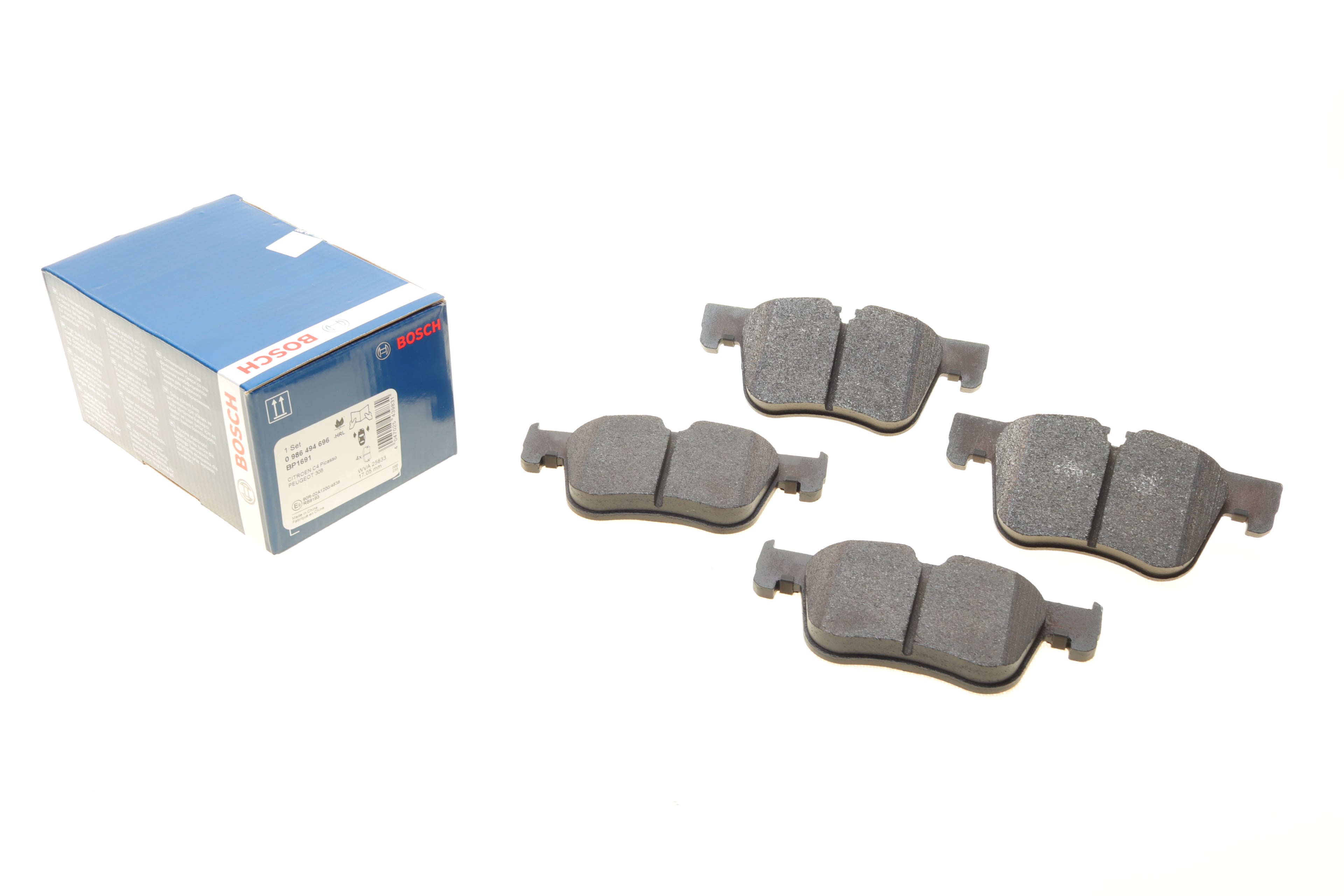 Product image of Колодки гальмівні (передні) Citroen C4 Picasso/Grand Picasso/Peugeot 308 13-