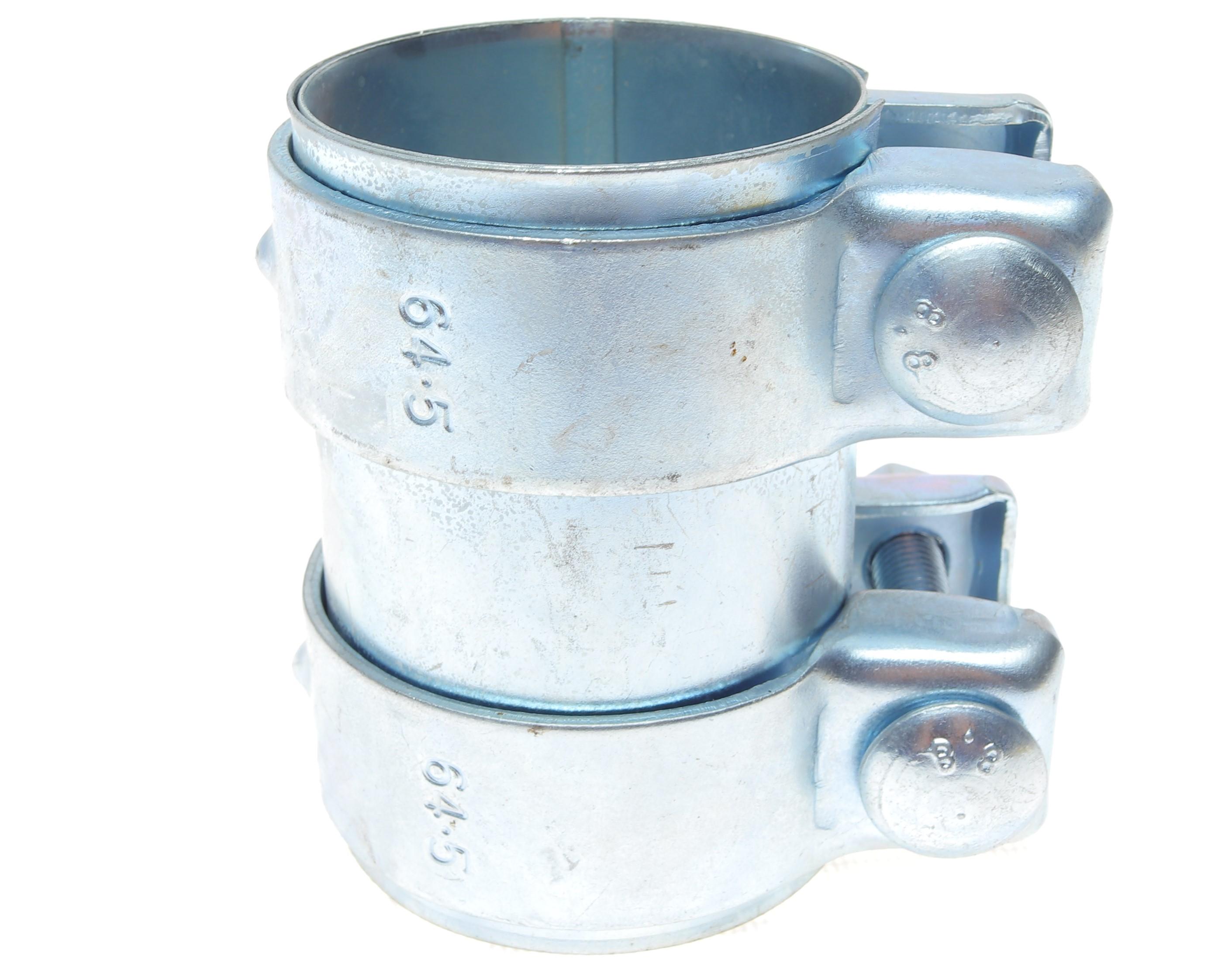 Хомут глушника (передній) VW T5 2.0/2.5 TDI/3.2 V6/T6 2.0 TDI 09- (60/64.5x95) - 1