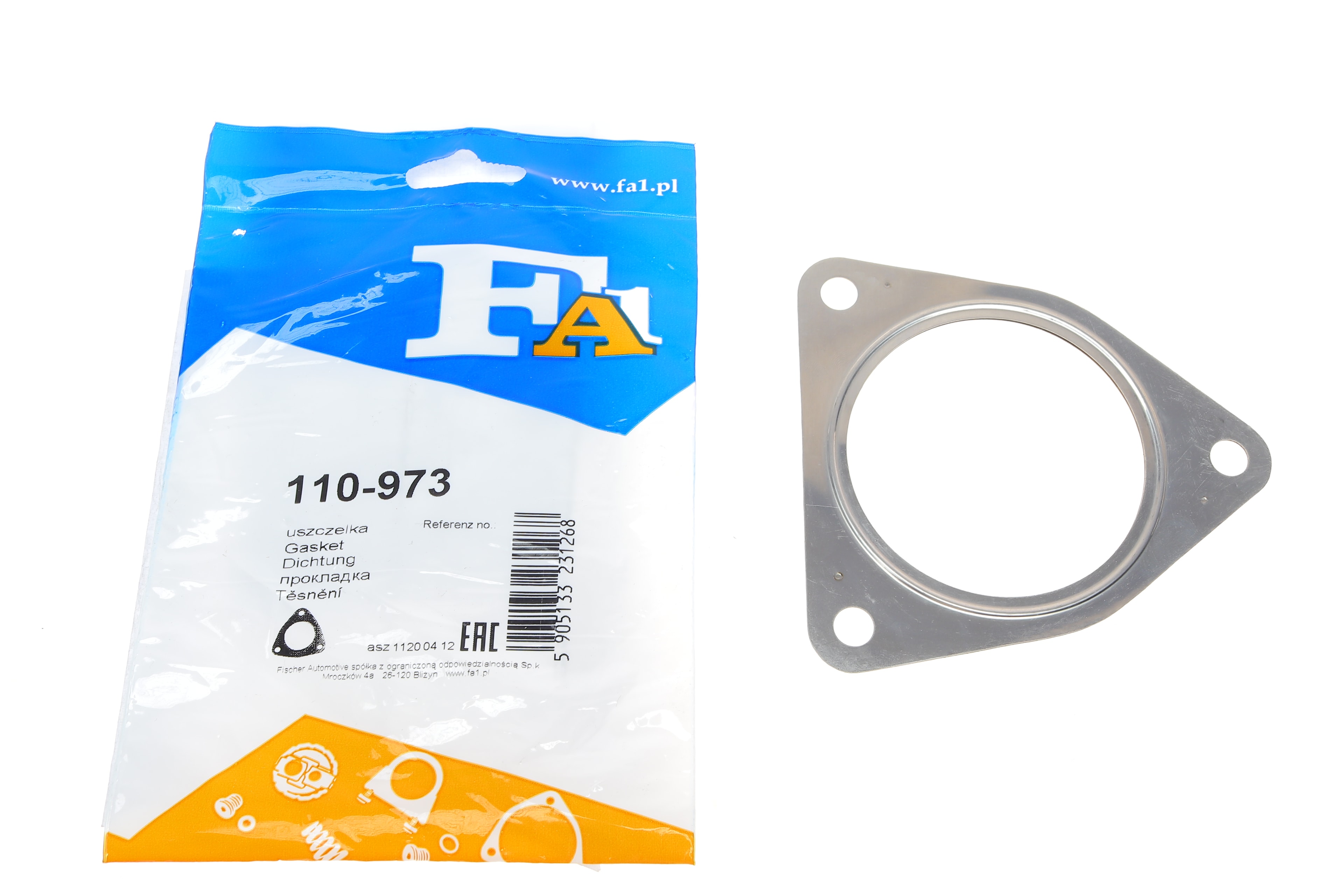 Прокладка труби вихлопної Audi Q7/VW Touareg 04- - 1