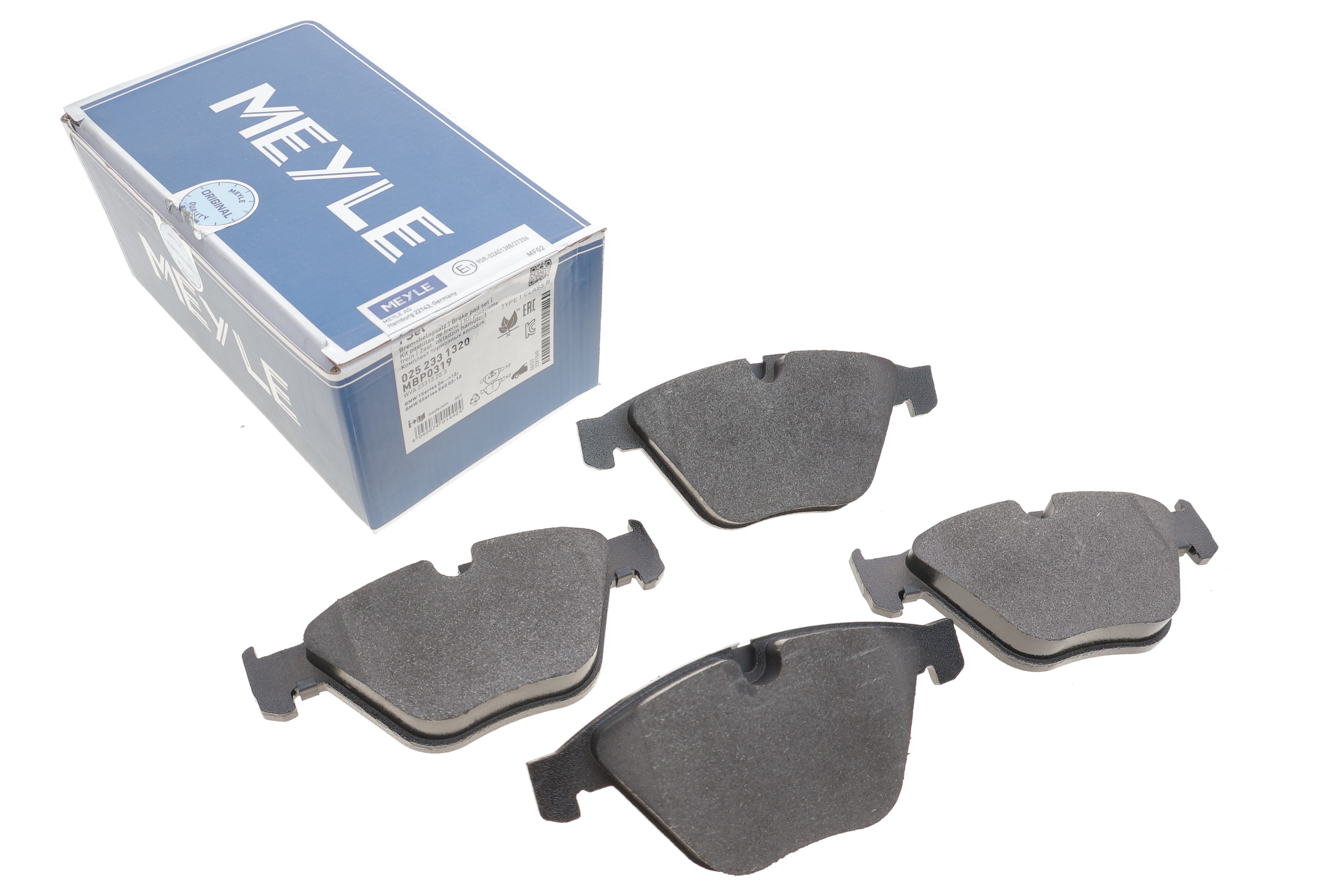 Колодки гальмівні (передні) BMW 3 (E90-E93) 05- - 1