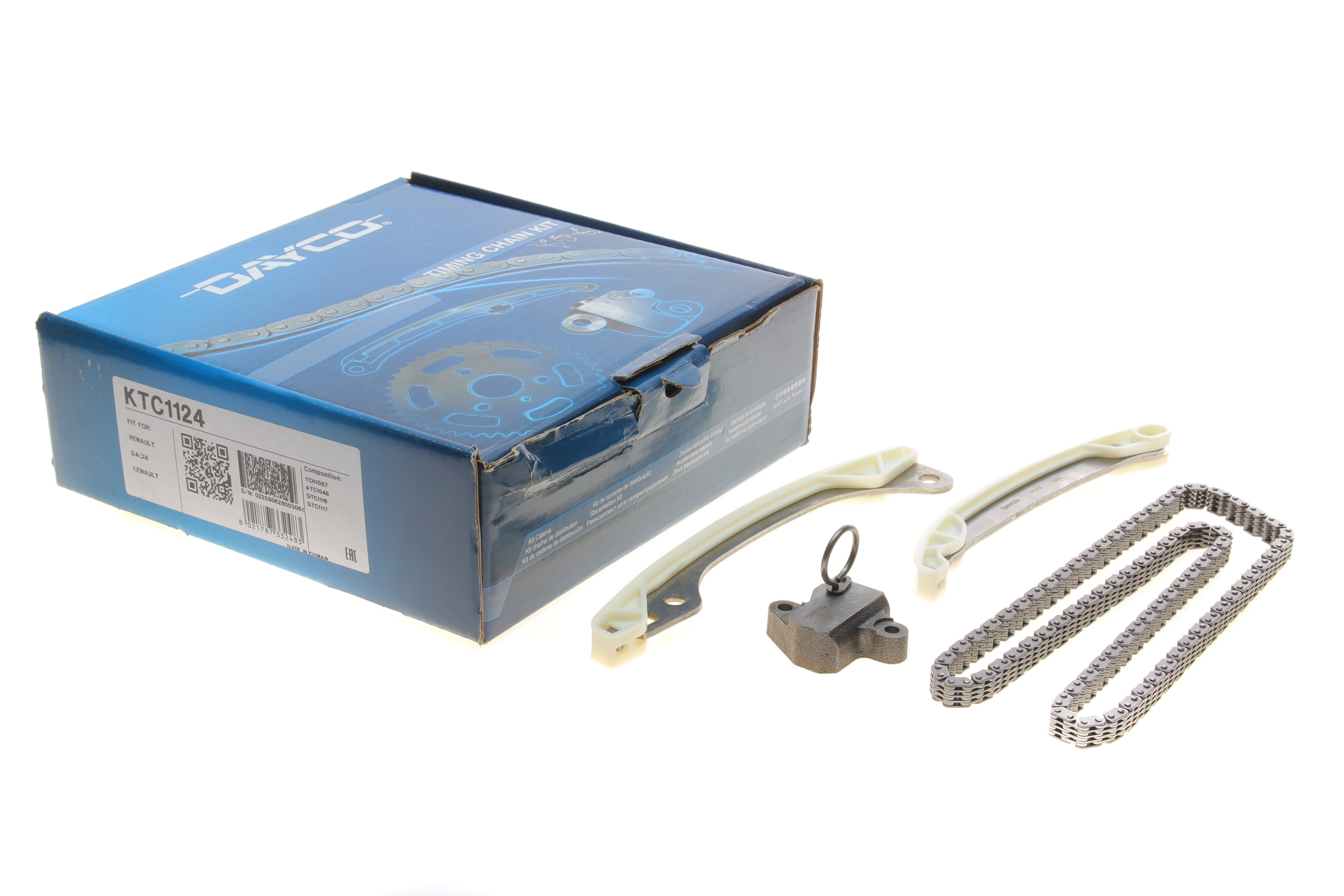 Комплект ланцюга ГРМ Renault Kangoo/Megane/Captur 1.2TCe 13- - 1
