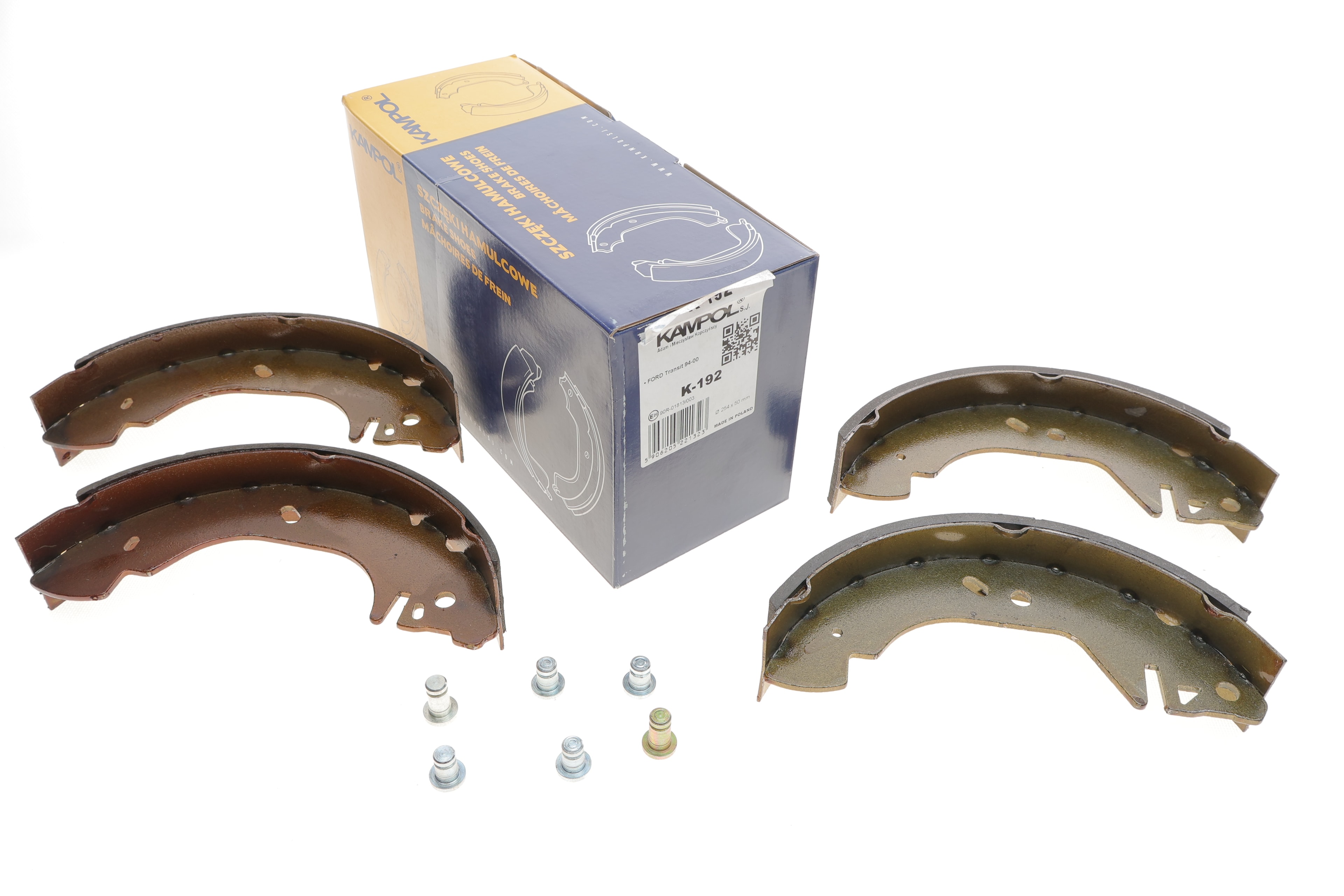 Колодки гальмівні (задні) Ford Transit T12 94-00 (барабанні) (254x50) - 1