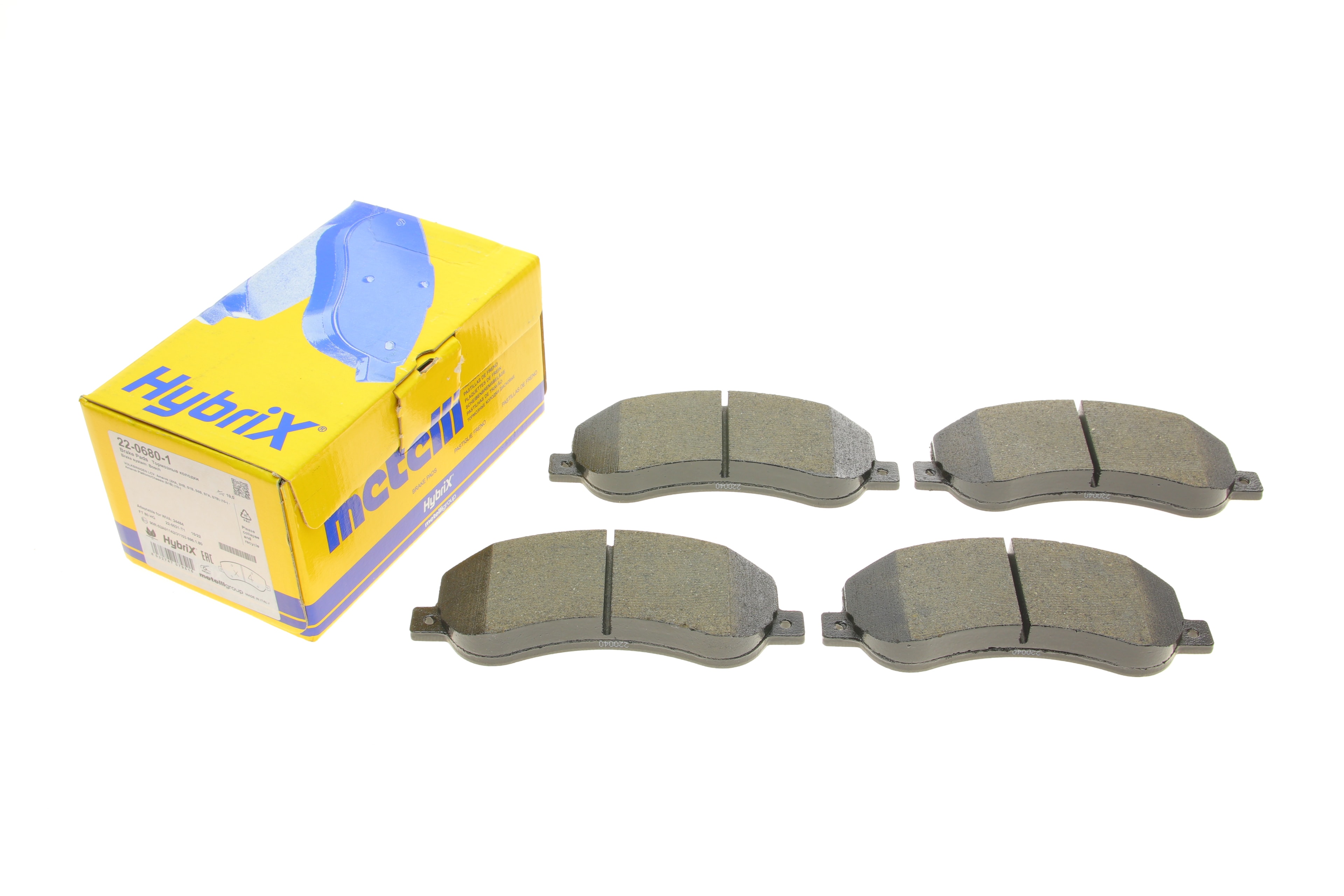 Колодки гальмівні (передні) VW Amarok 2.0 BiTDI/TDI/TSI 10- (Bosch) - 1