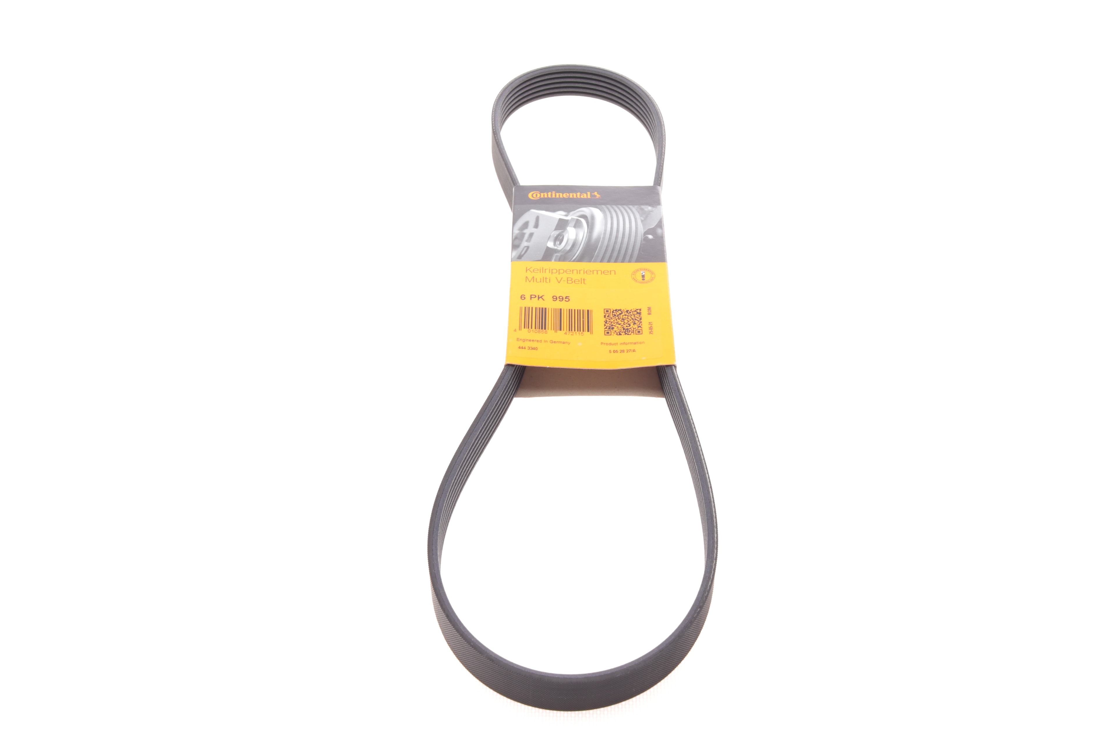 Ремінь генератора Skoda Fabia 1.4TDi 03-10/Citroen Jumper/Fiat Ducato 2.8HDi/JTD 00- (ALT,WP) - 1