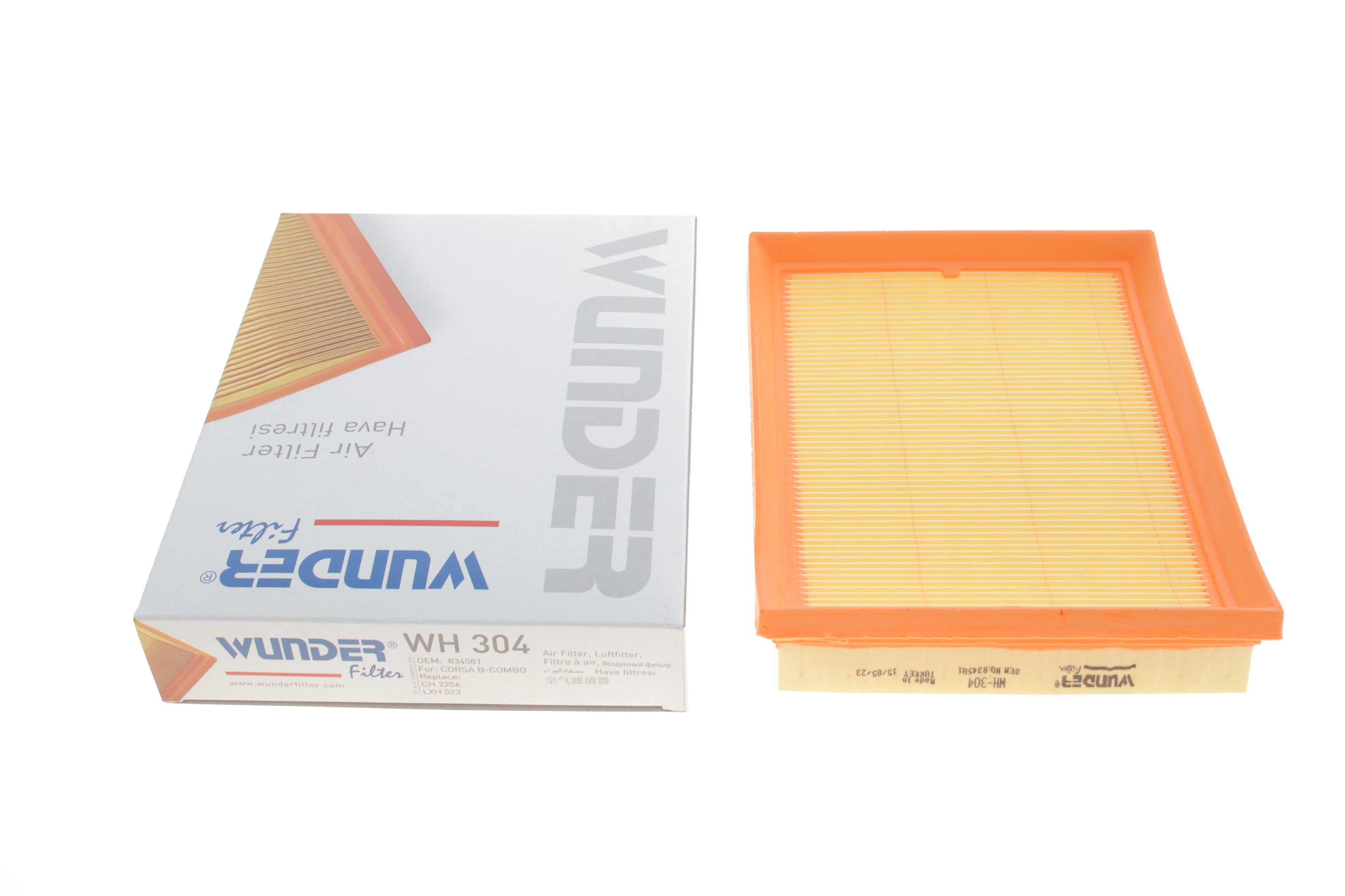 Фільтр повітряний Opel Combo 1.2/1.4i 94-01 - 1