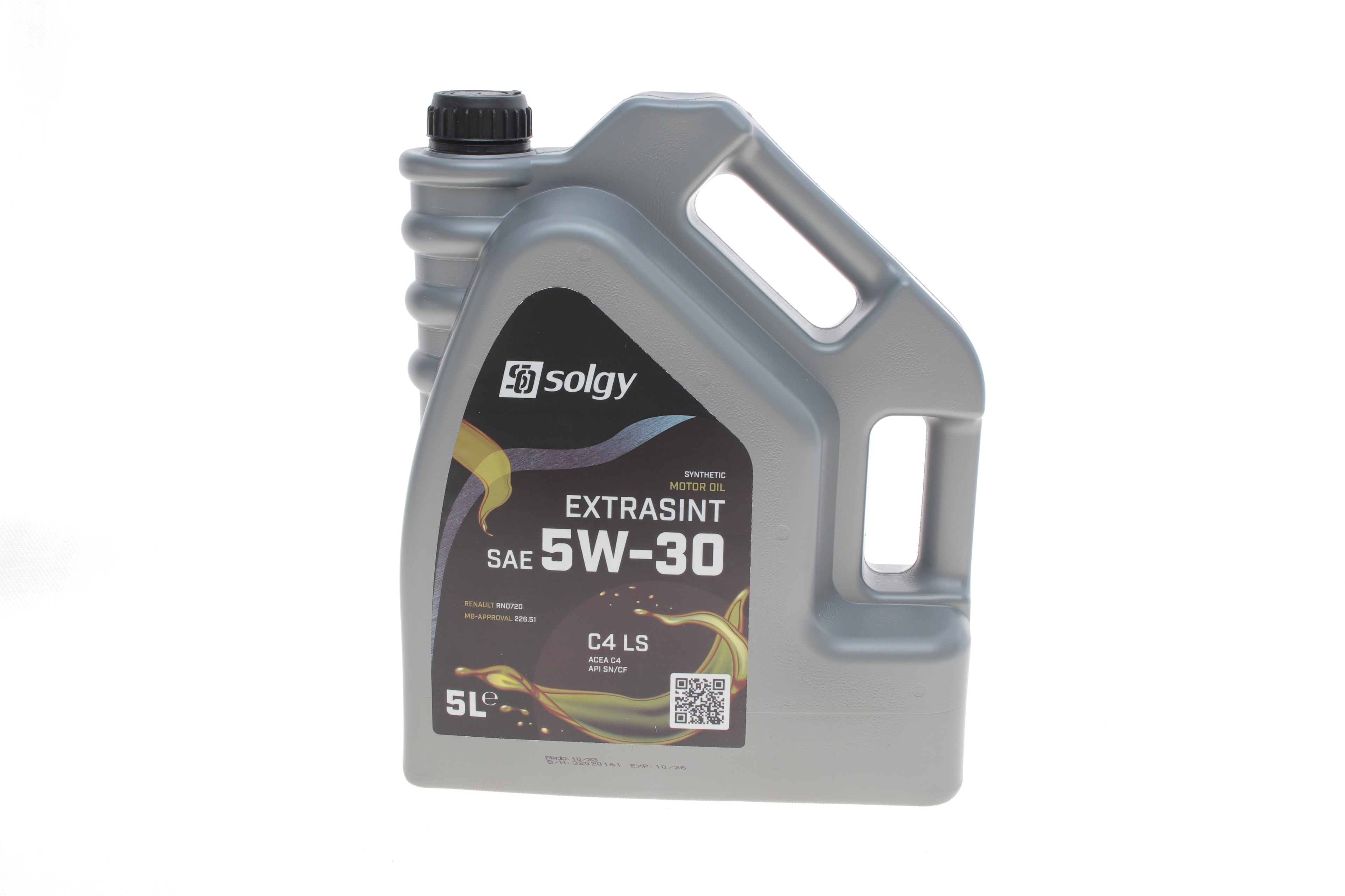 Олива 5W30 EXTRASINT C4 LS (5L) (RN 0720/MB226.51/API SN/CF/ACEA C4 сумісний A3/B4) - 1
