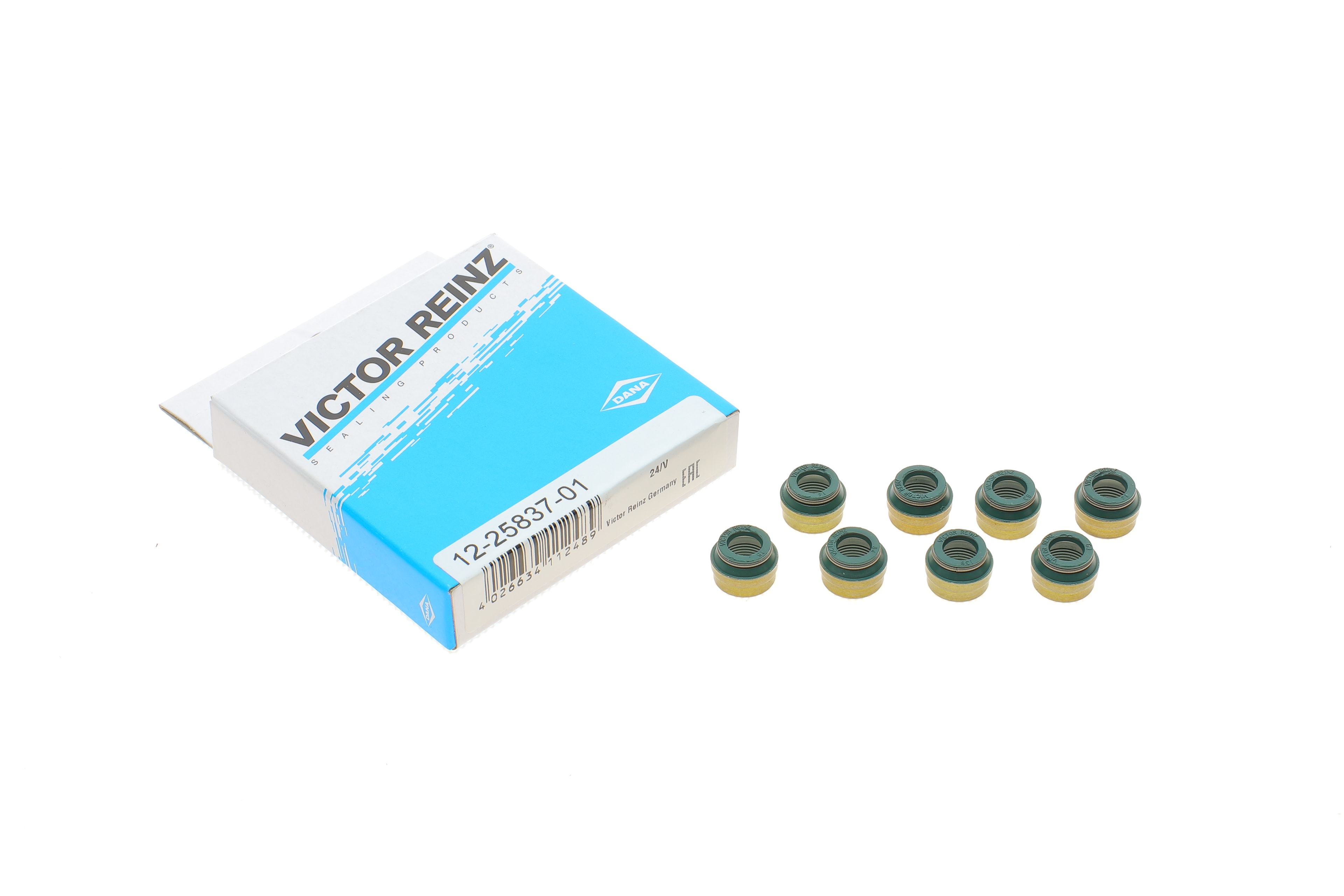 Сальник клапана (впуск/випуск) Fiat Ducato/Peugeot Boxer 1.8/2.0/1.9TDI (к-кт 8шт.) - 1