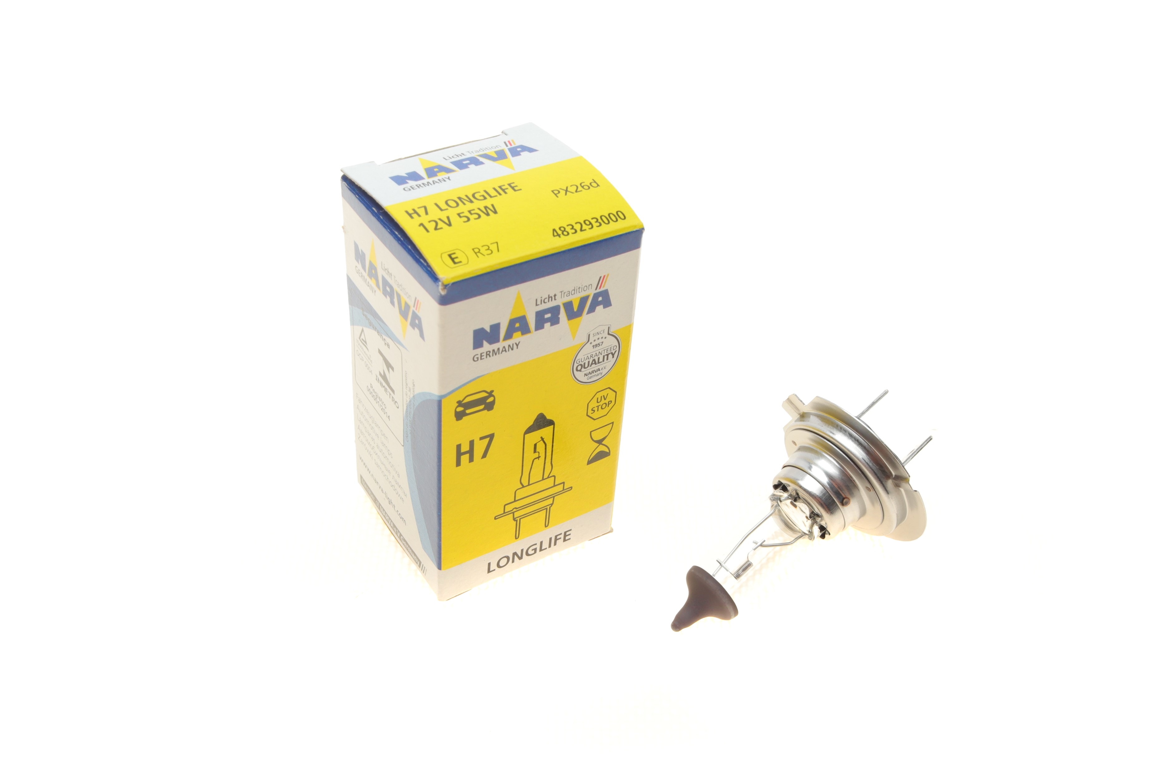 Автолампа H7 12V 55W PX26d Long Life - 1