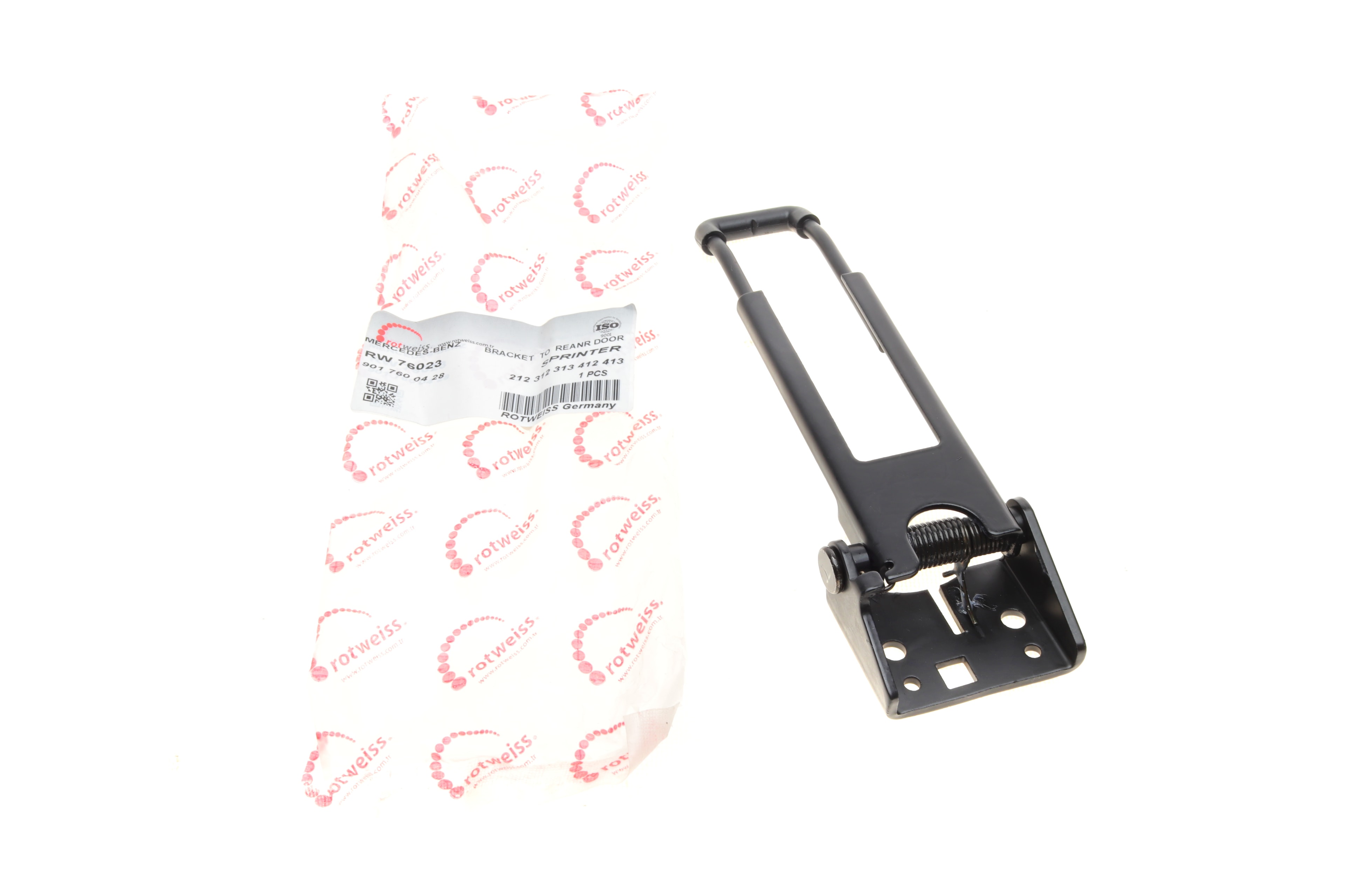 Обмежувач дверей (задніх) MB Sprinter/VW LT 96-06 (на двері) (9017600428) - 1