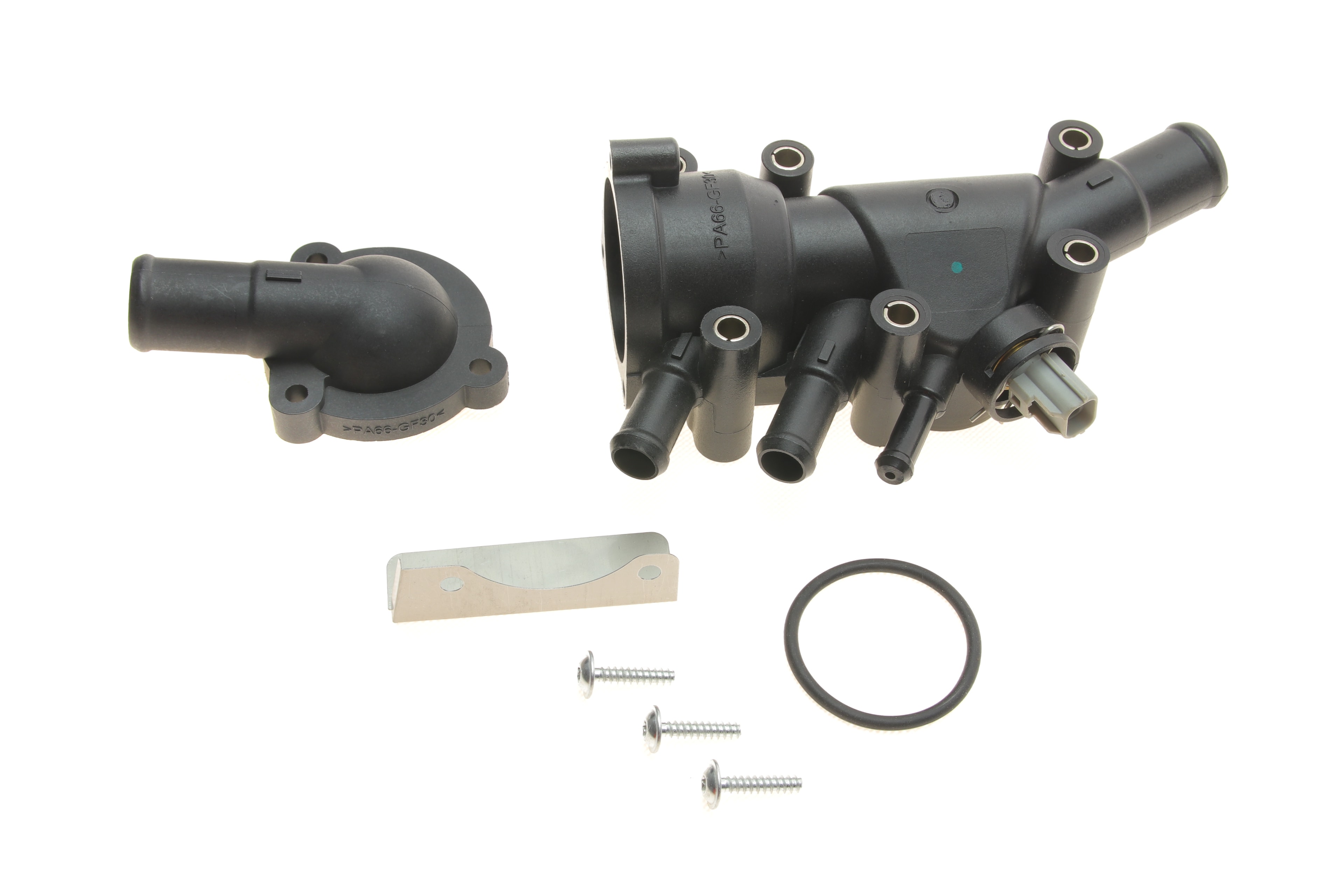 Корпус термостата Ford Ka 1.6i 01-08 (+ датчик) - 1