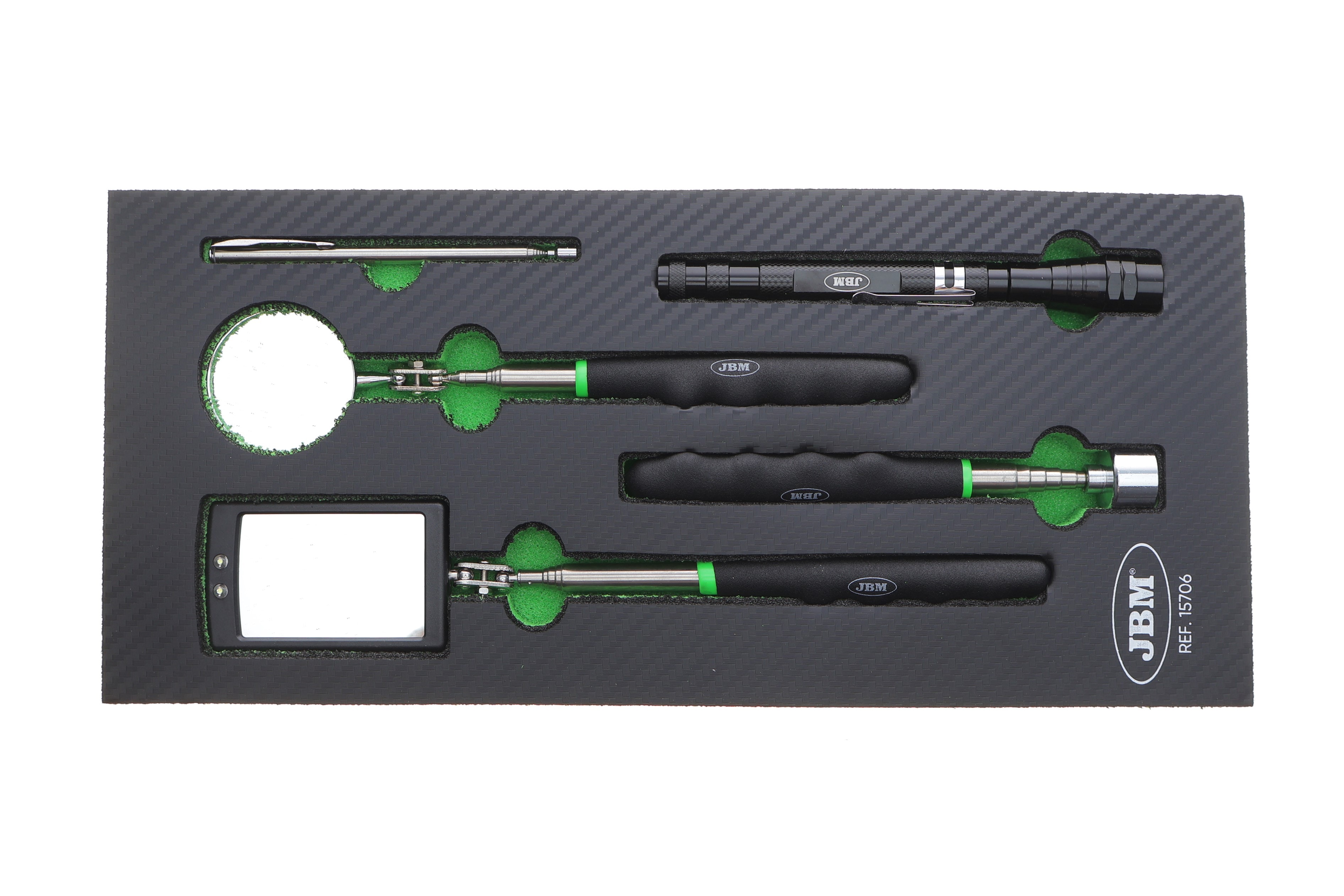 Набір захватів магнітних телескопічних+дзеркала/ліхтарик - 1