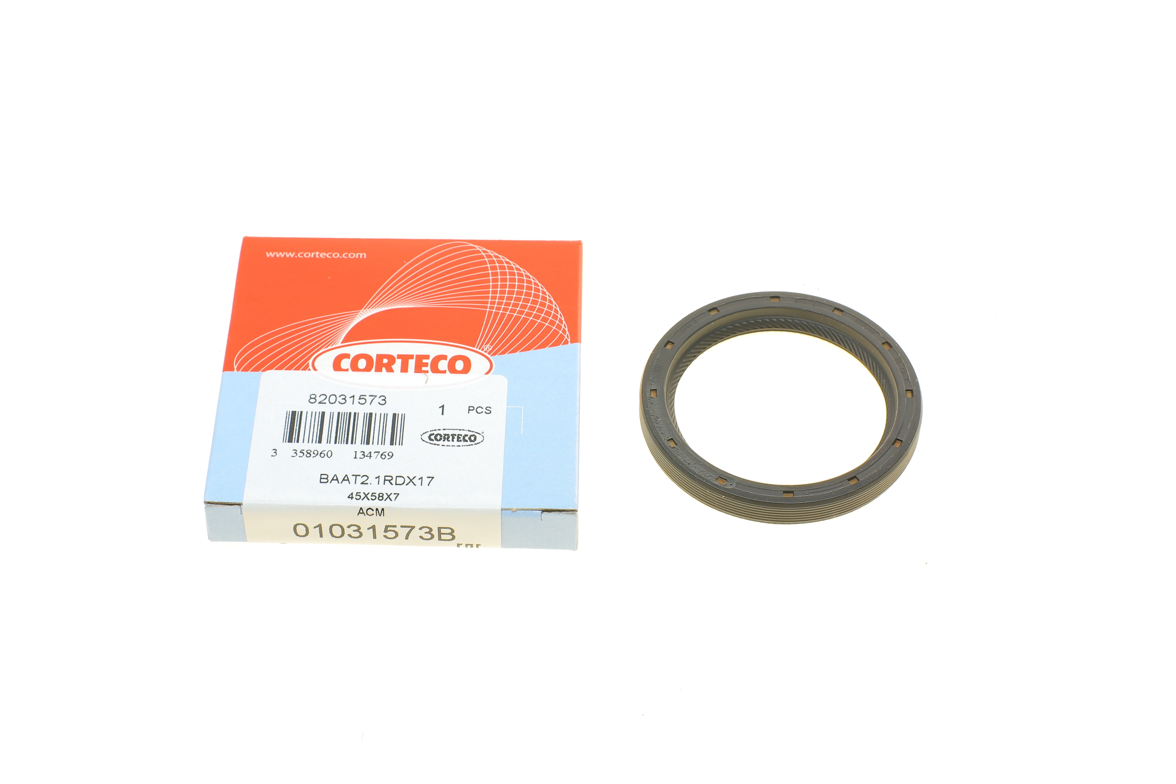 Сальник вала первинного АКПП BMW 3 (E90-E93)/ 5 (E60/E61) 01-15 N43/M47 (45x58x7) - 1