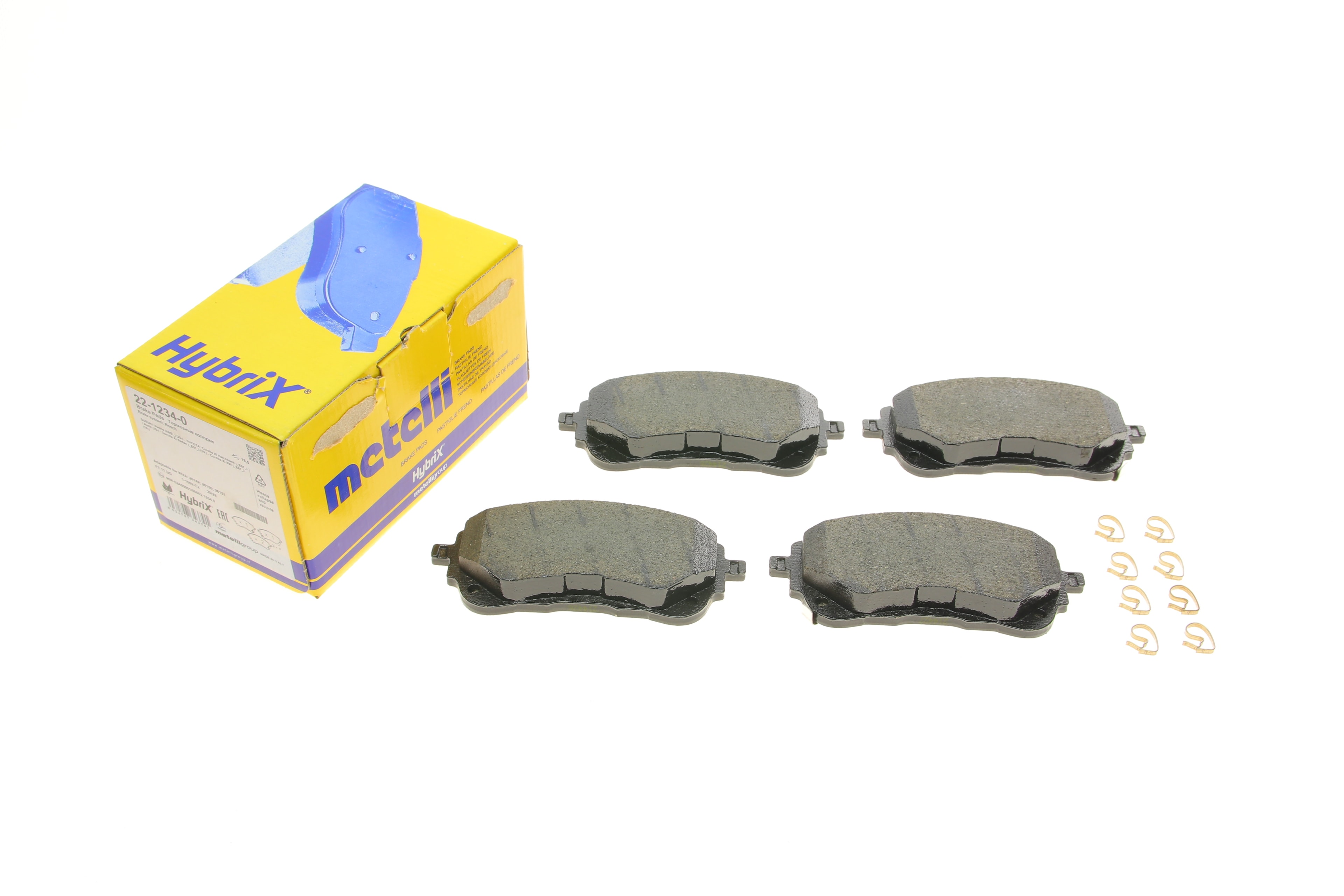 Колодки гальмівні (передні) Toyota Corolla XII 18-/Suzuki Swace 20- (з датчиком) - 1