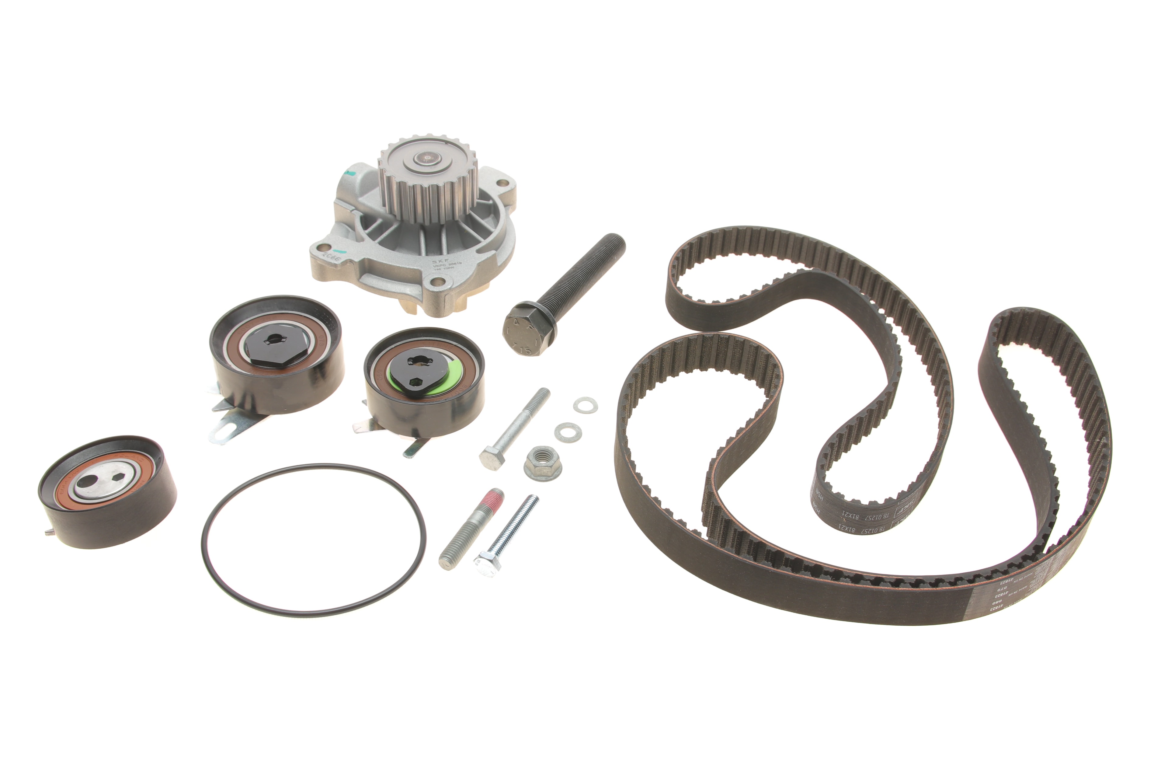 Комплект ГРМ + ТНВД + помпа VW LT 2.5SDI/VW T4 2.5 TDI 96-06 (26.5x122z/21x81z) (3 ролика+2 ременя) - 1